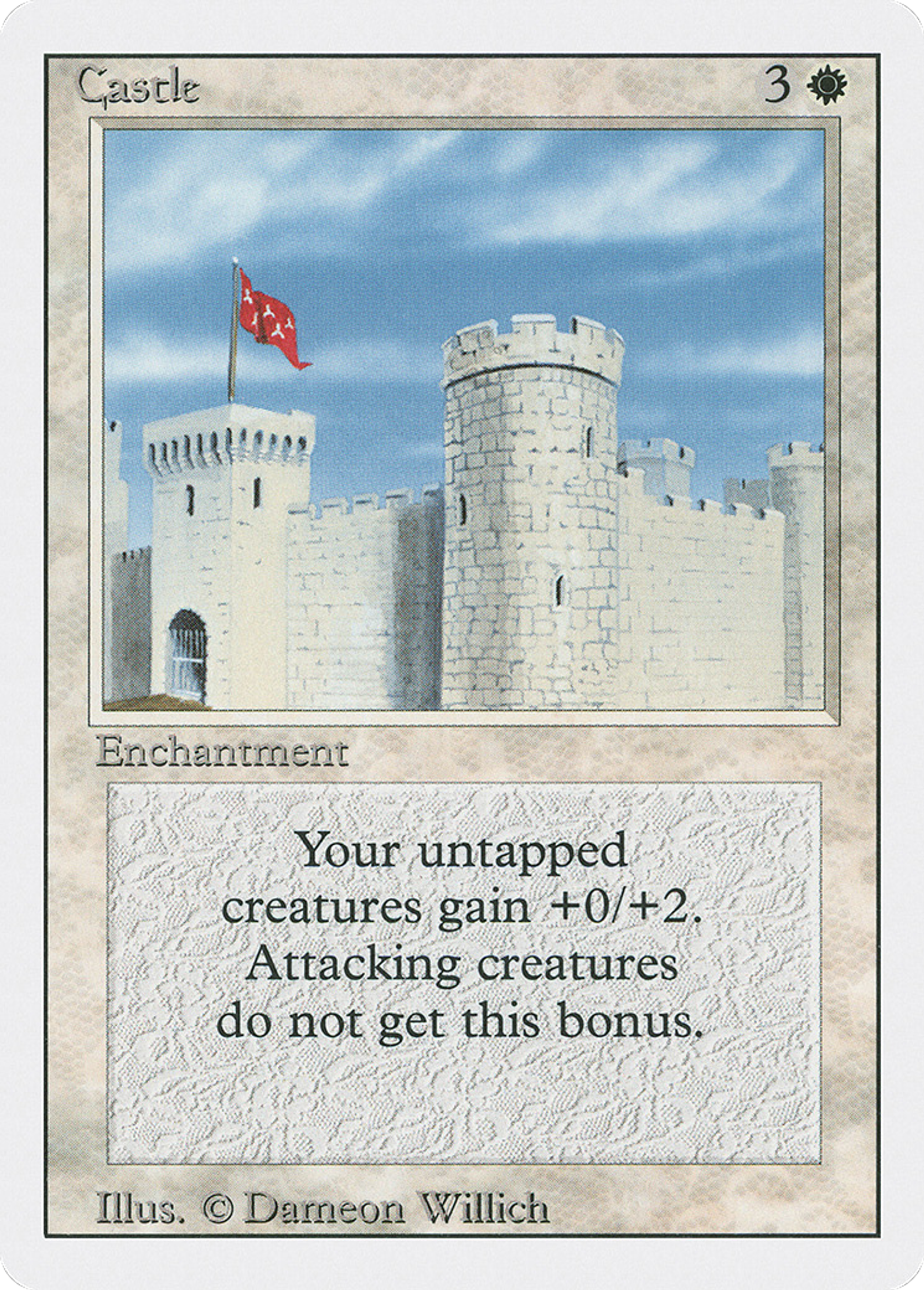 Castle — Revised Edition — Magic: The Gathering