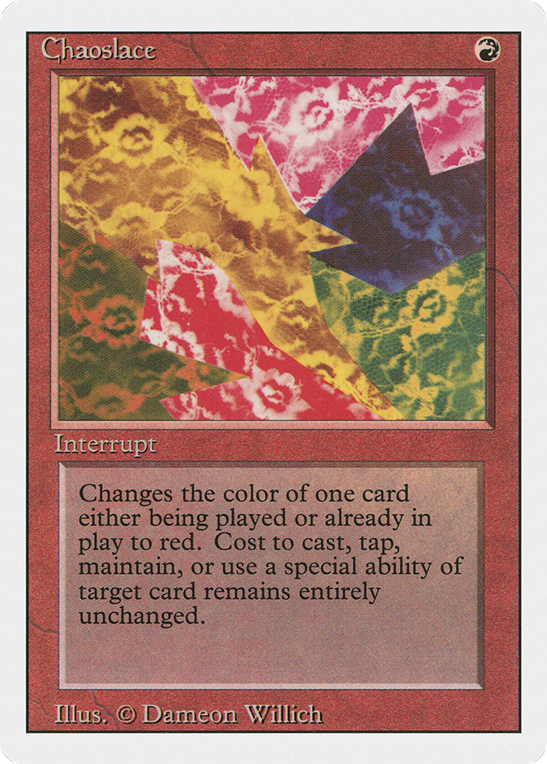 Chaoslace — Revised Edition — Magic: The Gathering