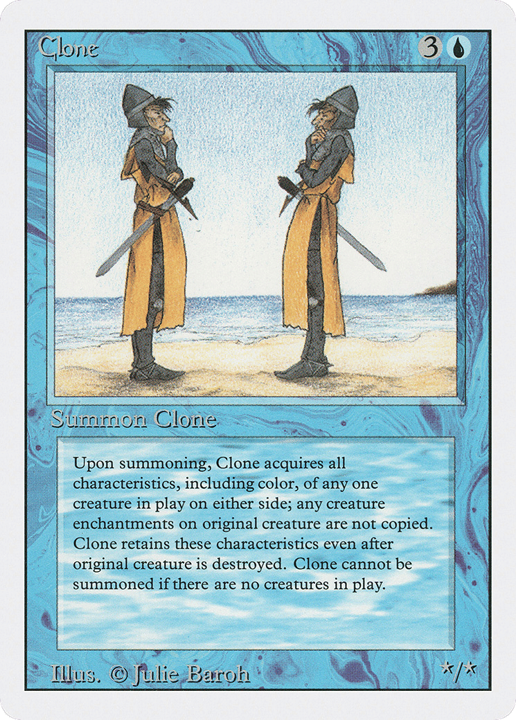 Clone — Revised Edition — Magic: The Gathering