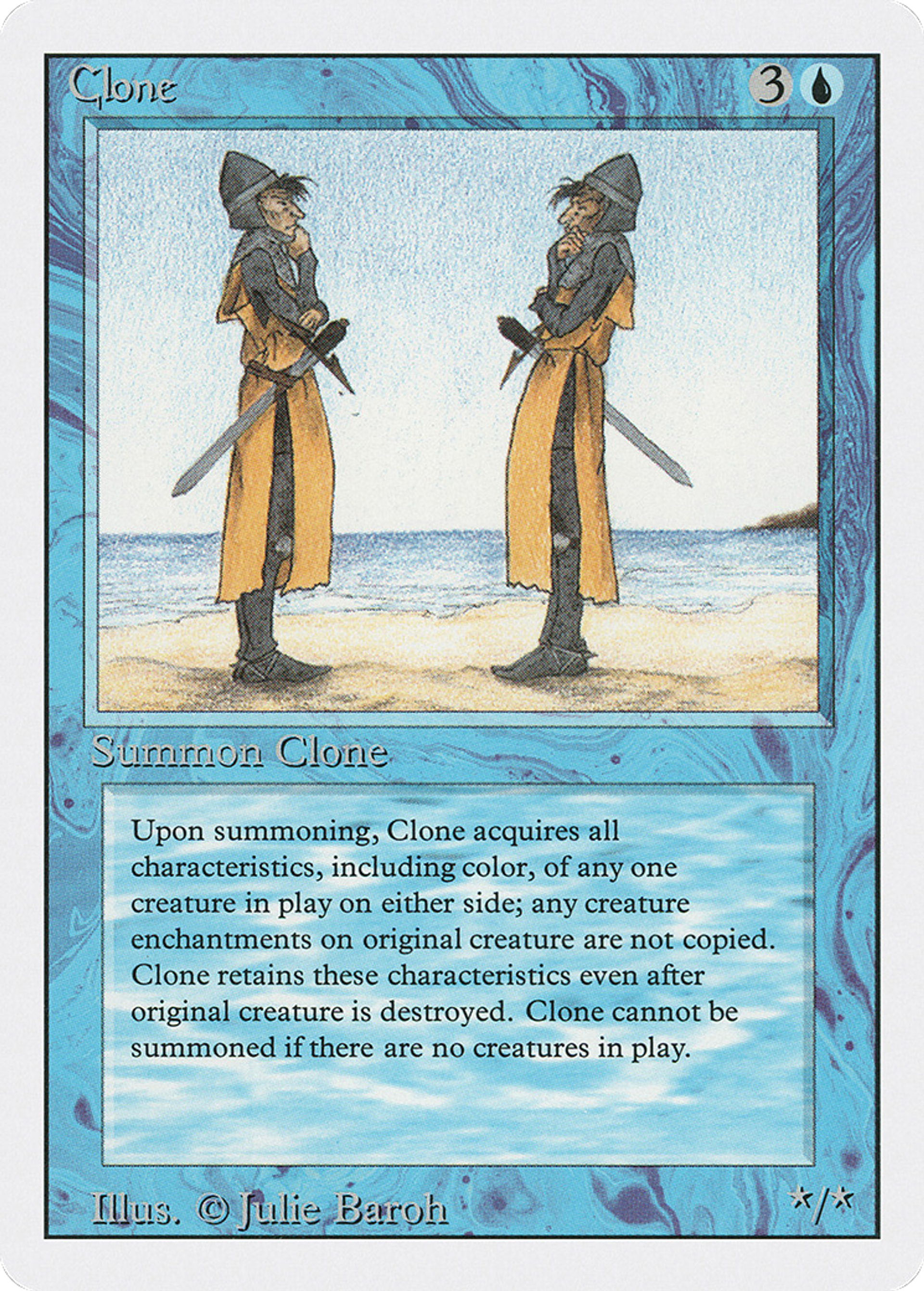 Clone — Revised Edition — Magic: The Gathering