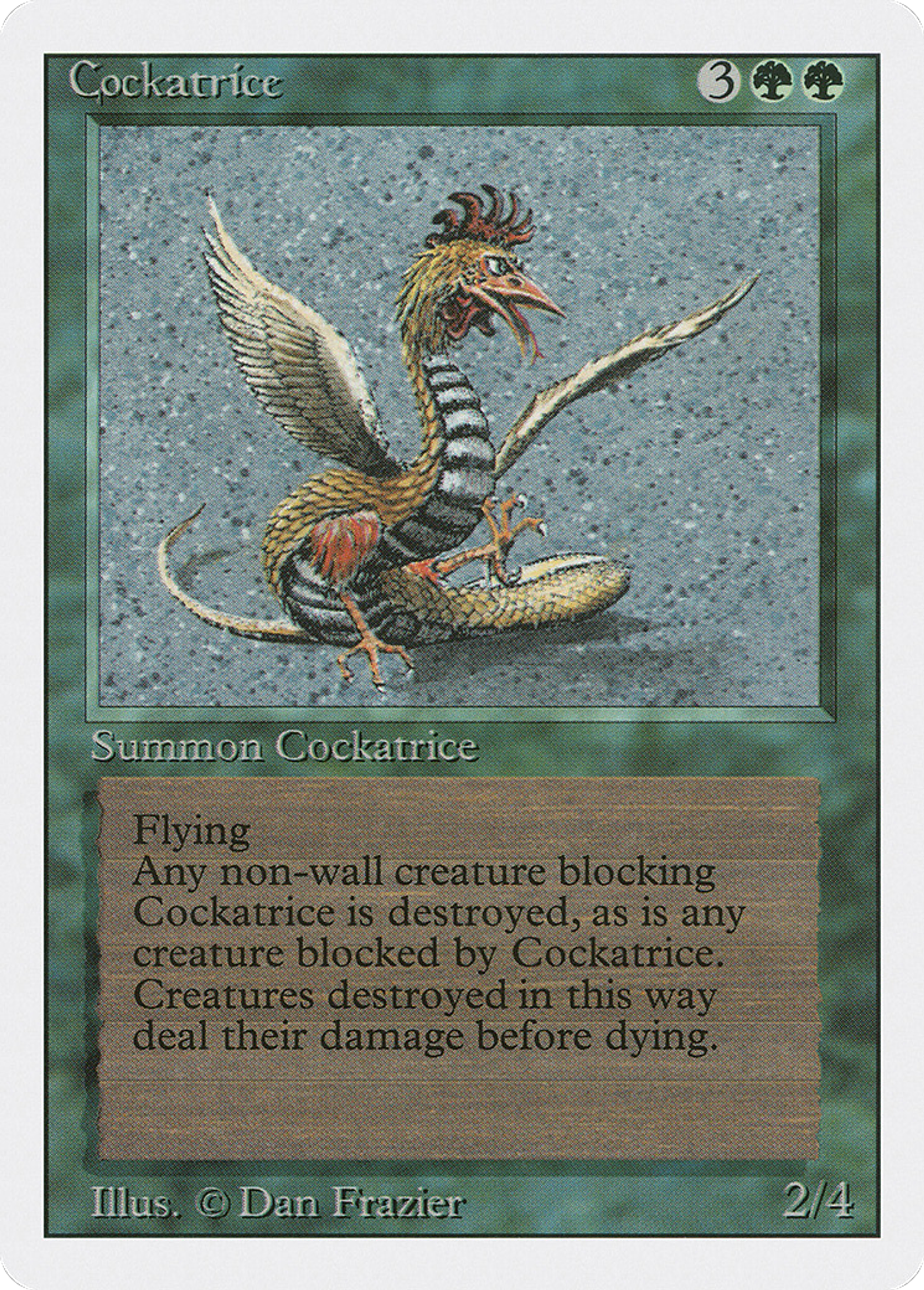 Single cards