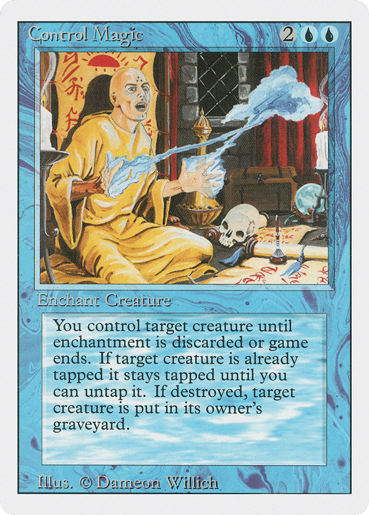 Control Magic — Revised Edition — Magic: The Gathering