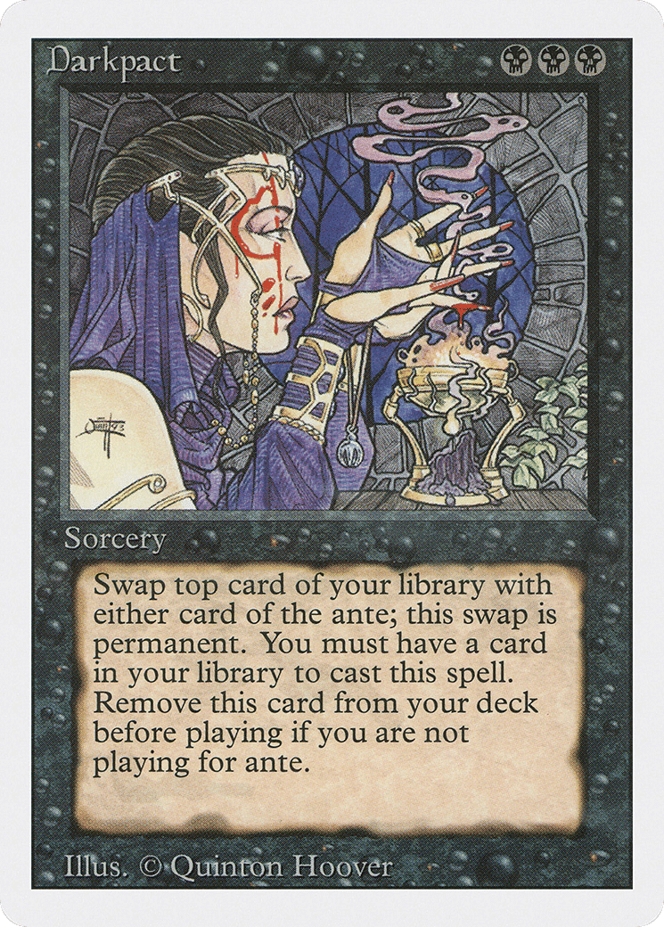 Pacte ténébreux — Revised Edition — Magic: The Gathering