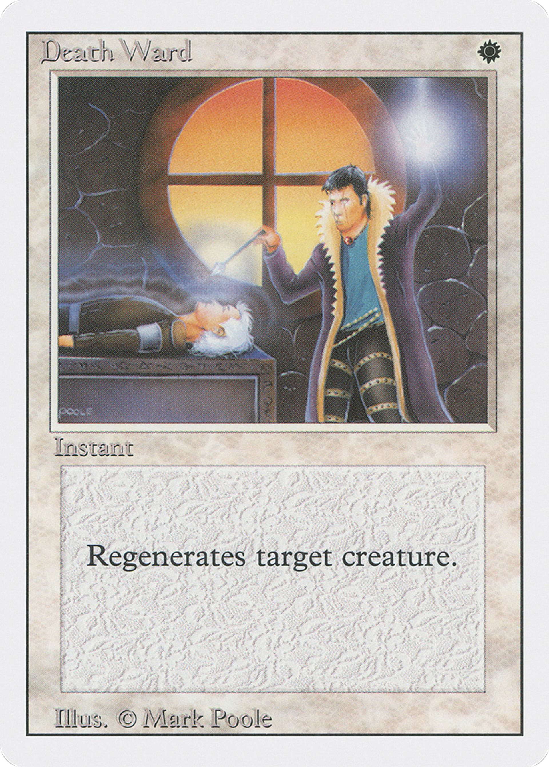 Death Ward — Revised Edition — Magic: The Gathering