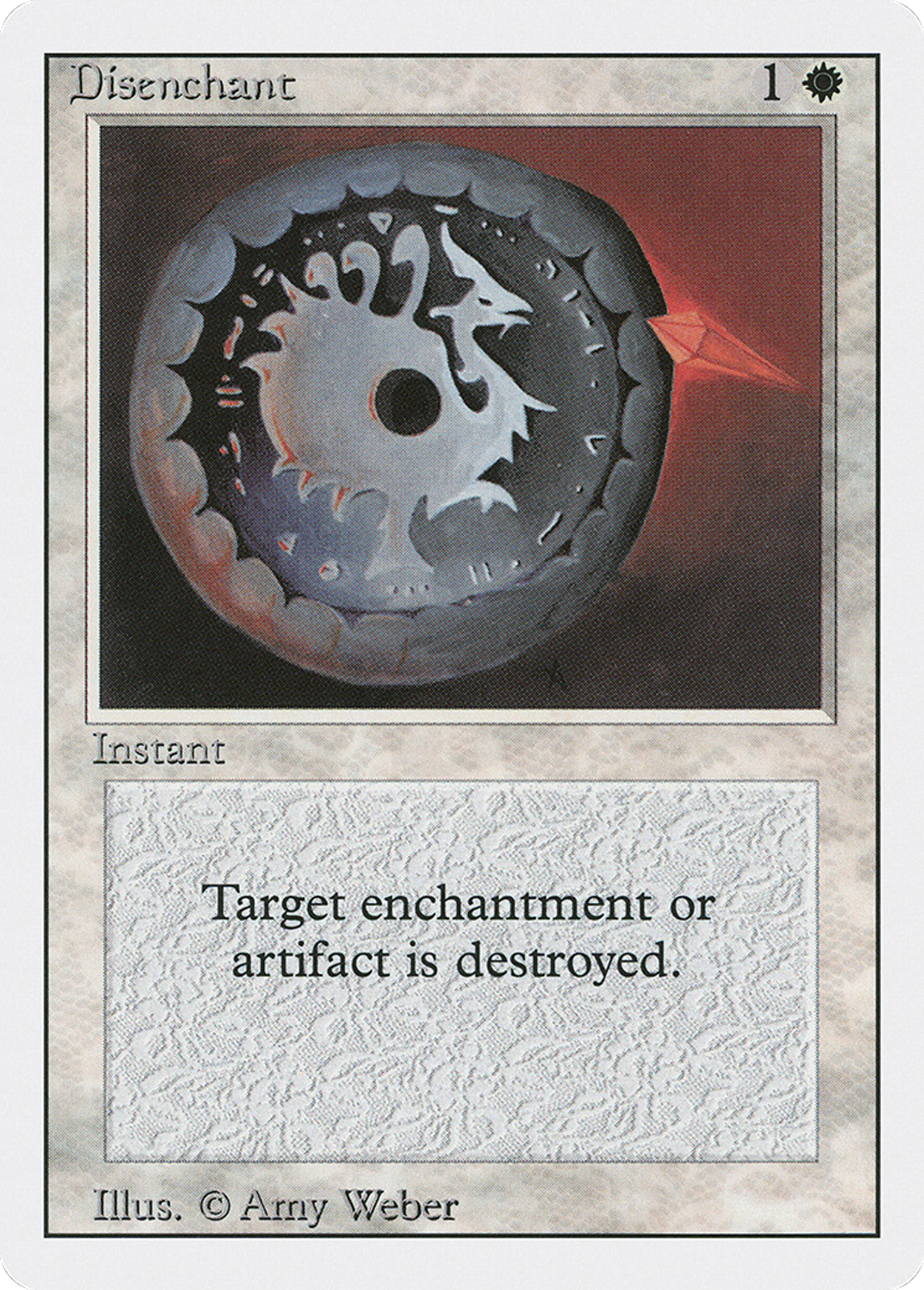 Disenchant — Revised Edition — Magic: The Gathering