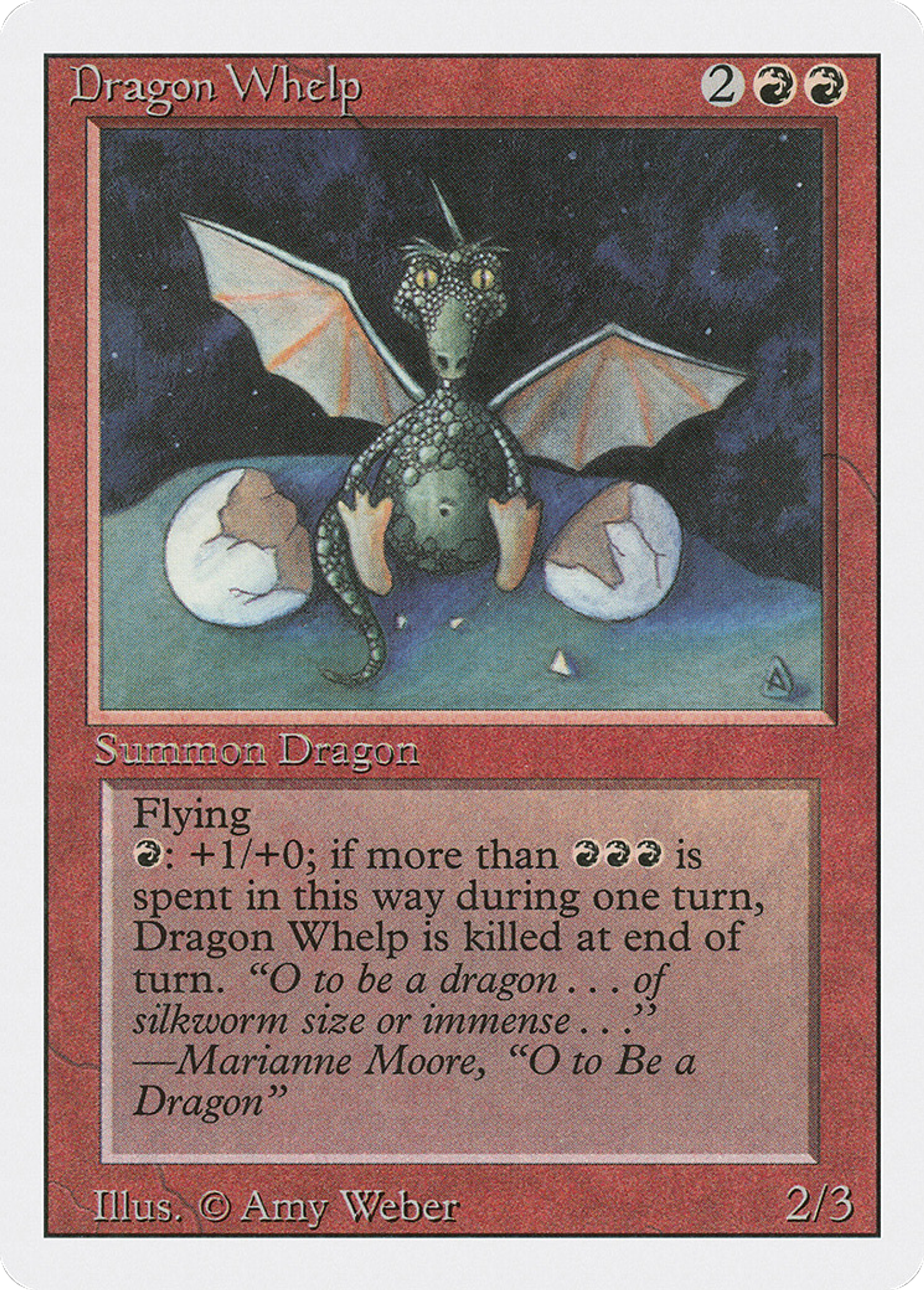 Dragon Whelp — Revised Edition — Magic: The Gathering