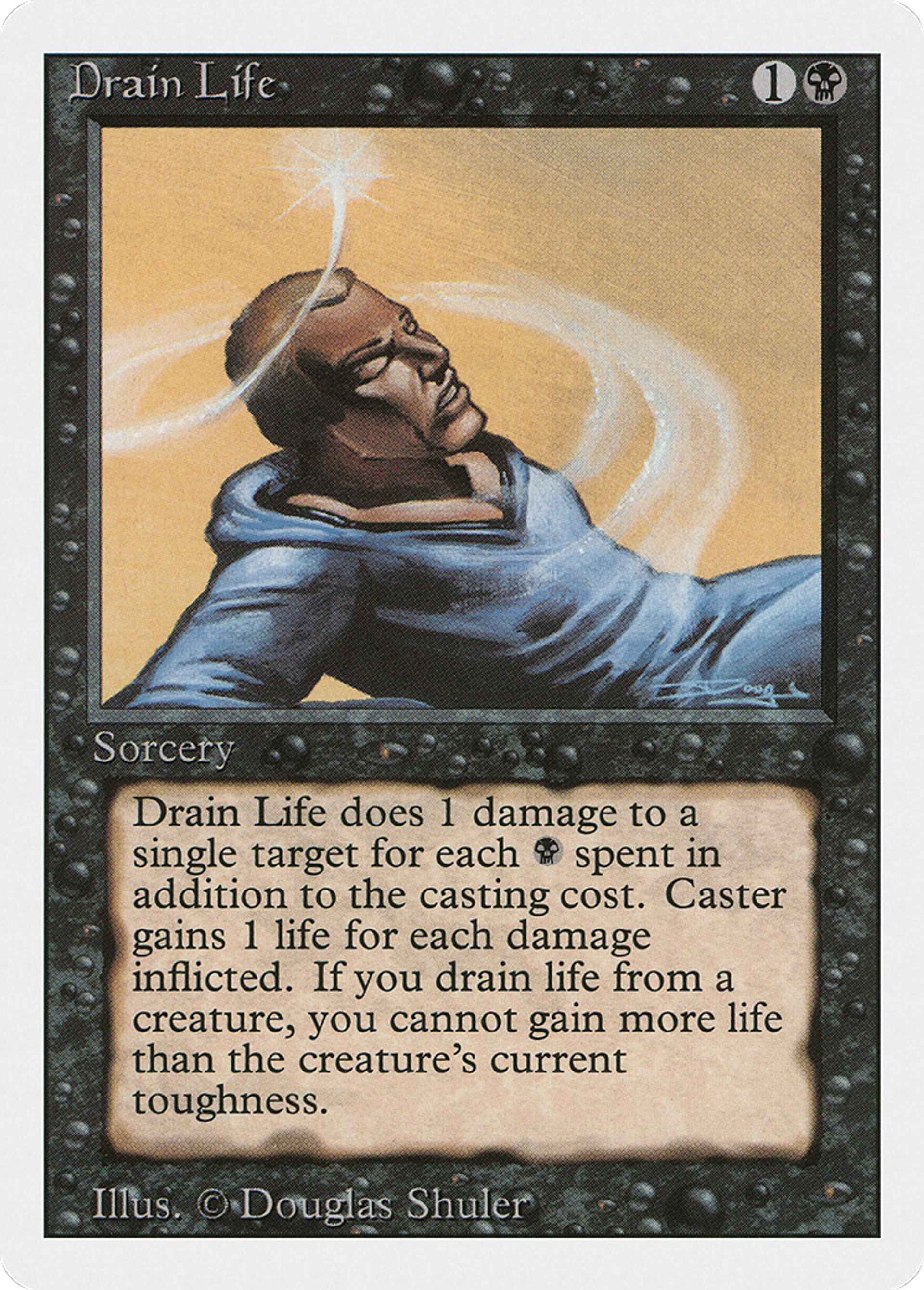 Drain Life — Revised Edition — Magic: The Gathering