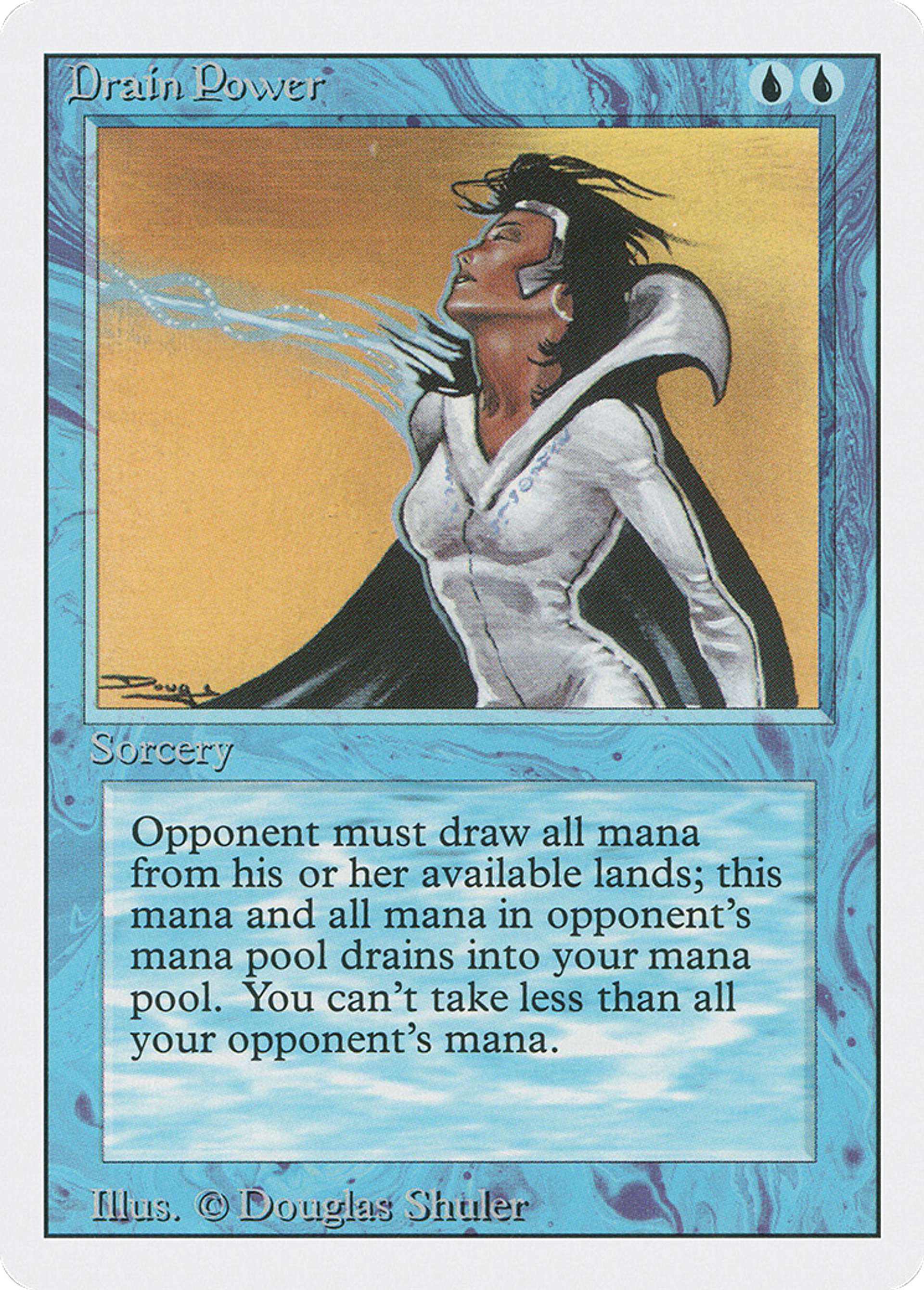 Drain Power — Revised Edition — Magic: The Gathering