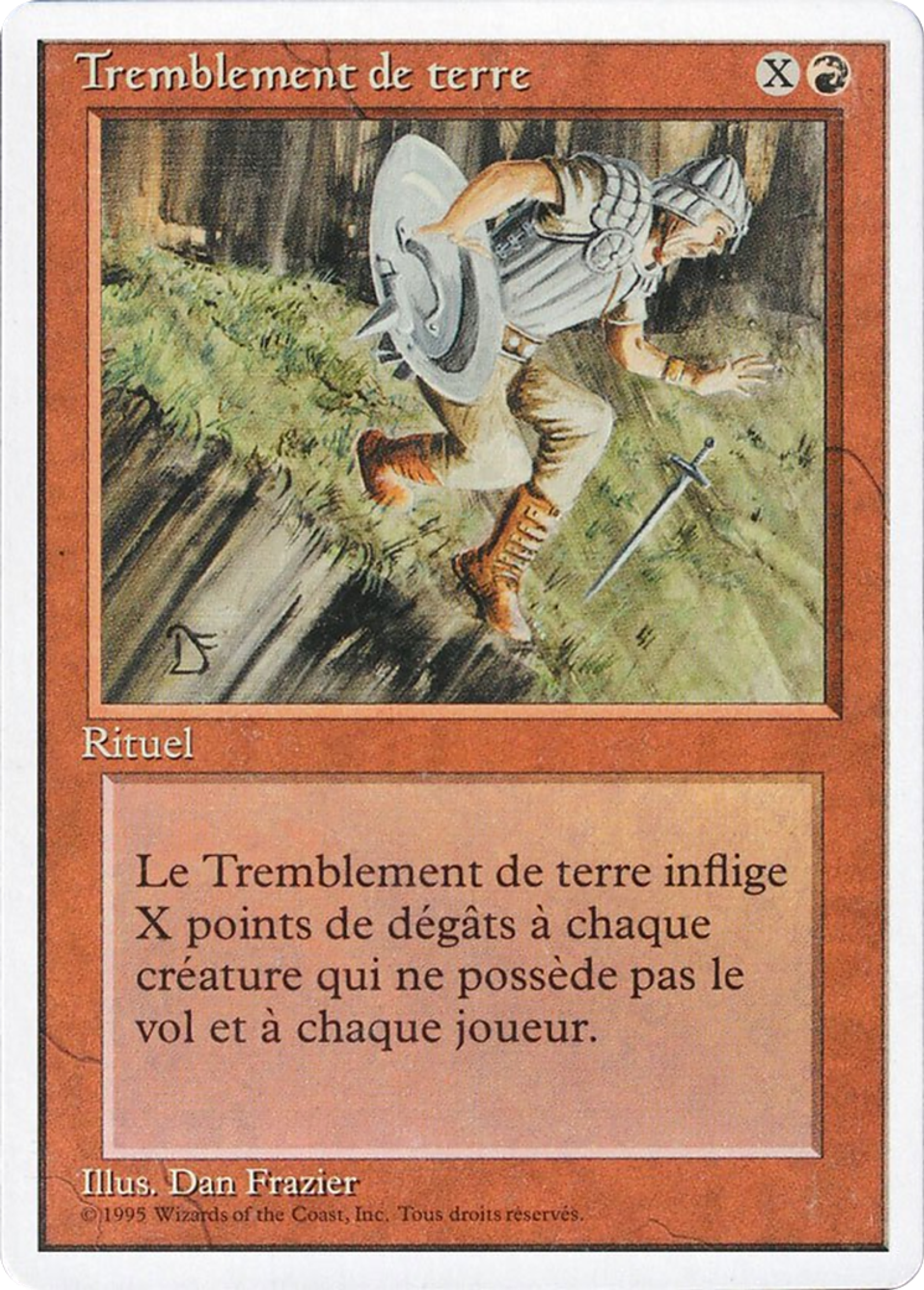 Tremblement de terre — Revised Edition — Magic: The Gathering