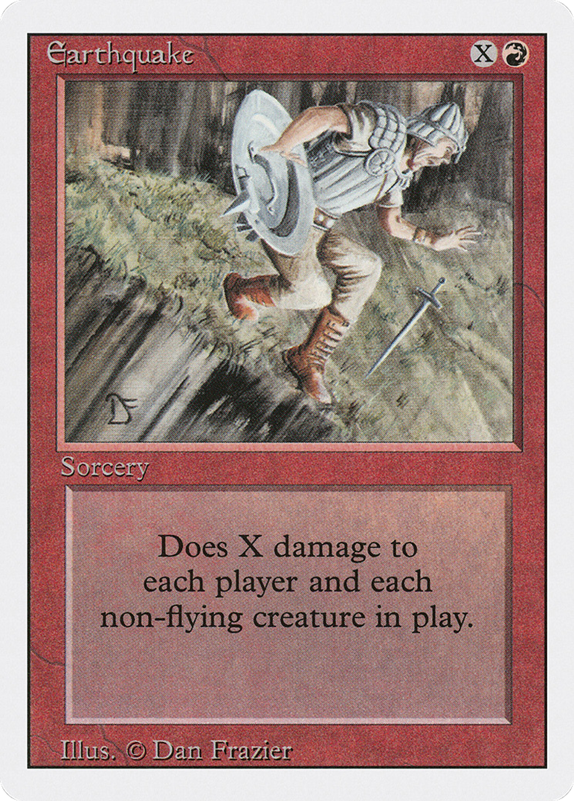 Earthquake — Revised Edition — Magic: The Gathering