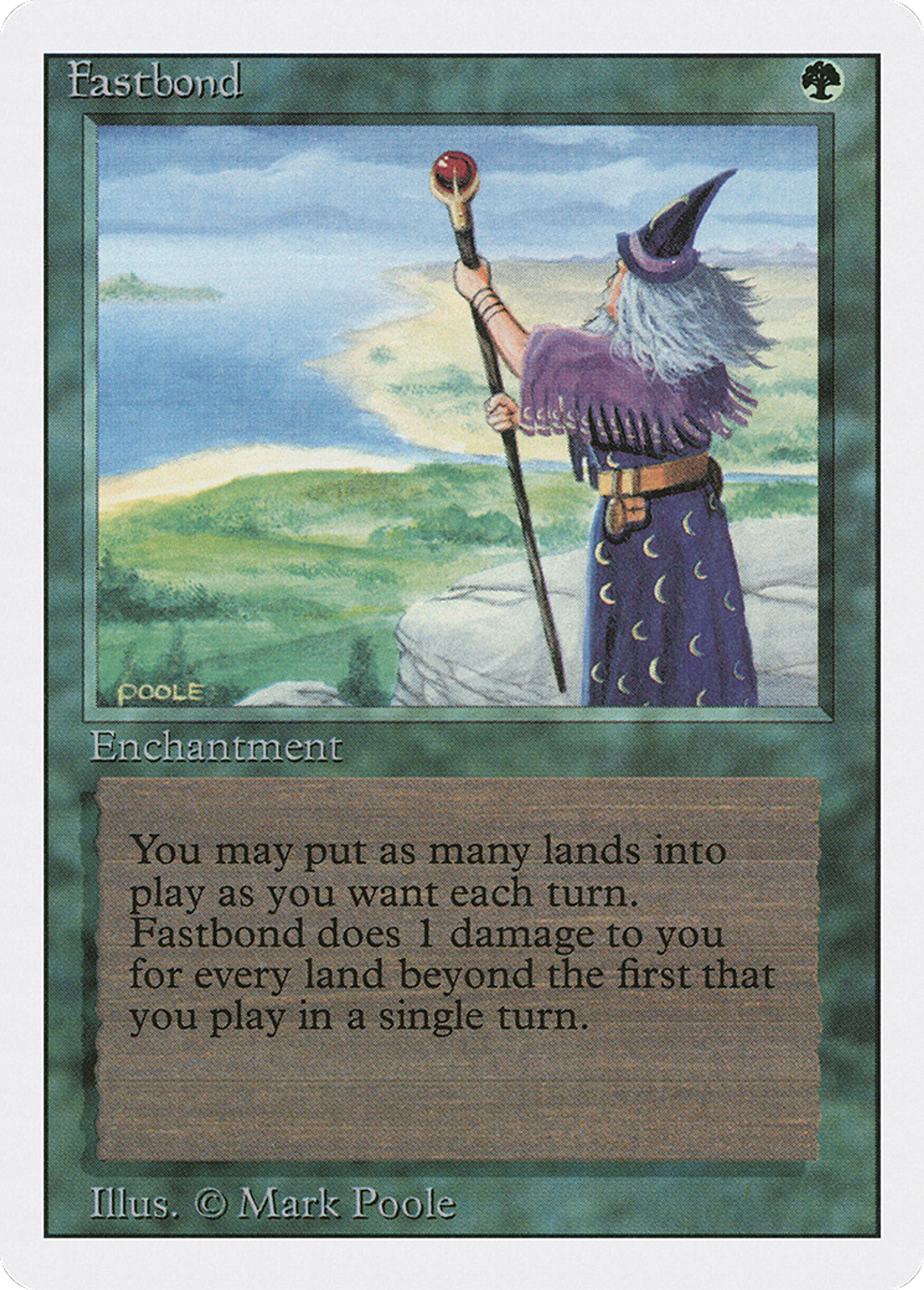 Fastbond — Revised Edition — Magic: The Gathering