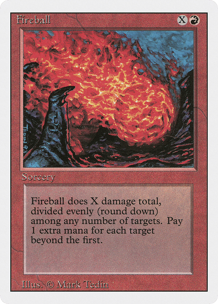 Boule de feu — Revised Edition — Magic: The Gathering