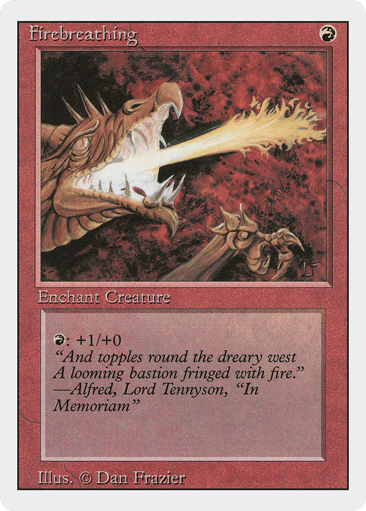 Firebreathing — Revised Edition — Magic: The Gathering