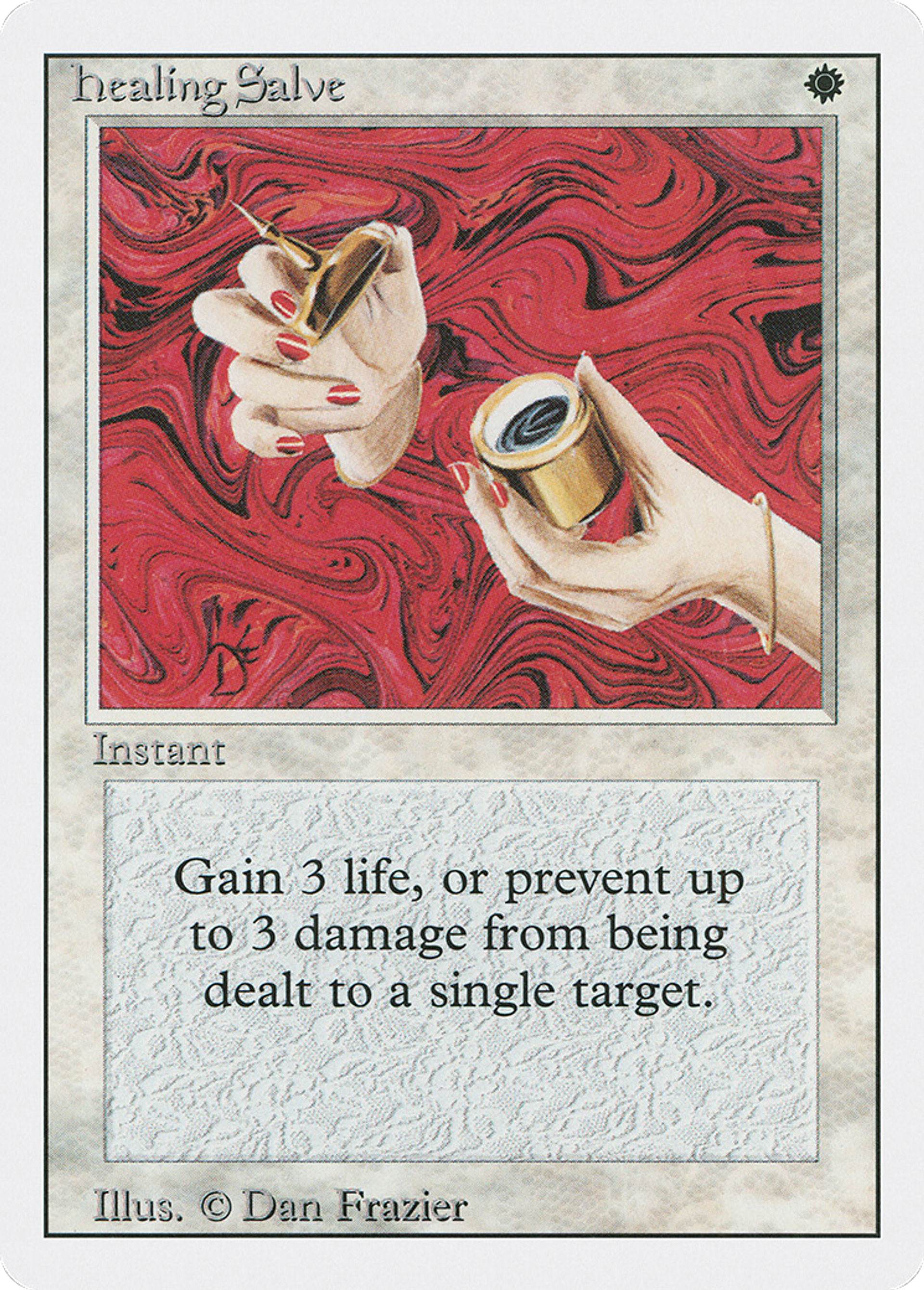 Healing Salve — Revised Edition — Magic: The Gathering