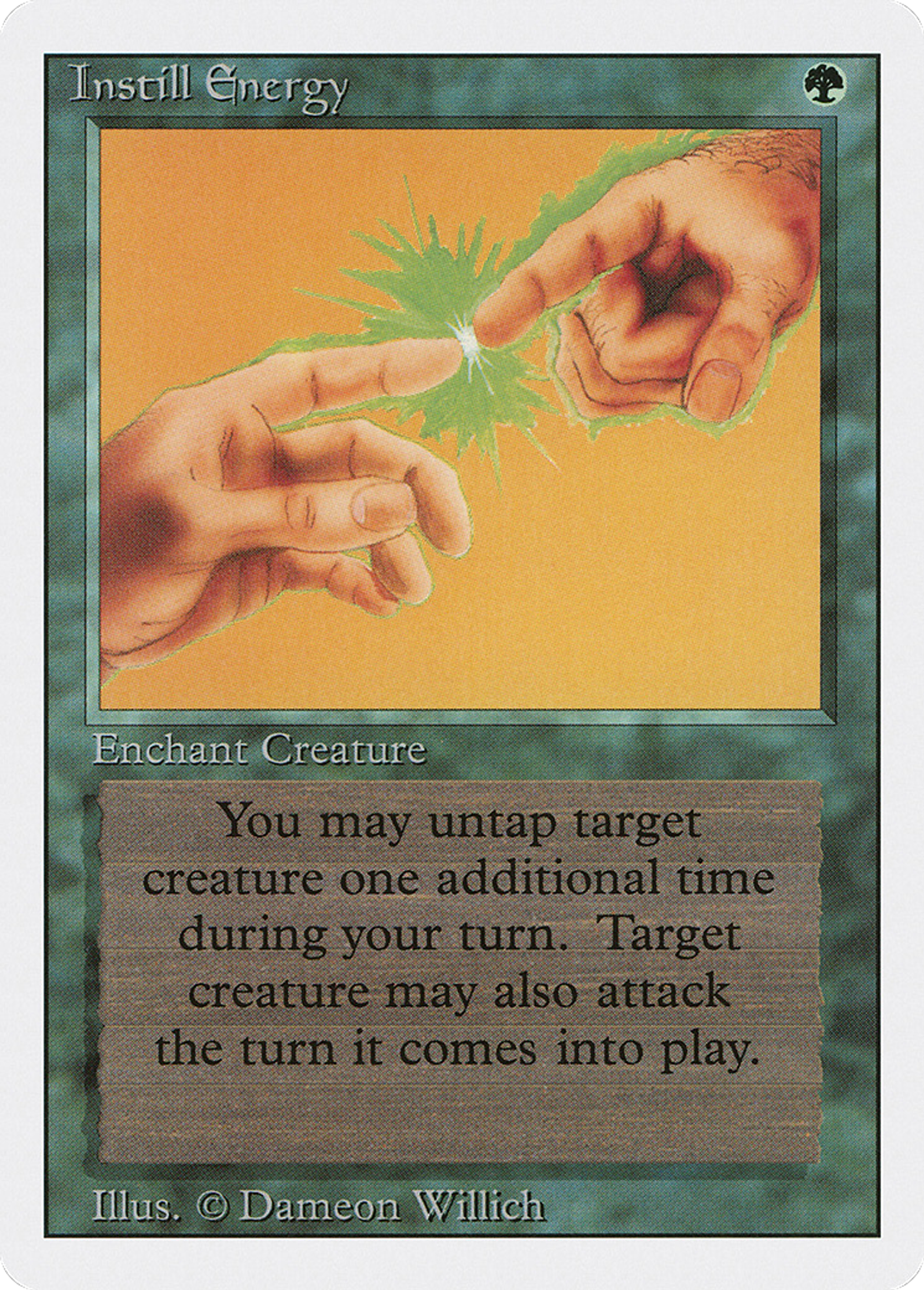 Instill Energy — Revised Edition — Magic: The Gathering