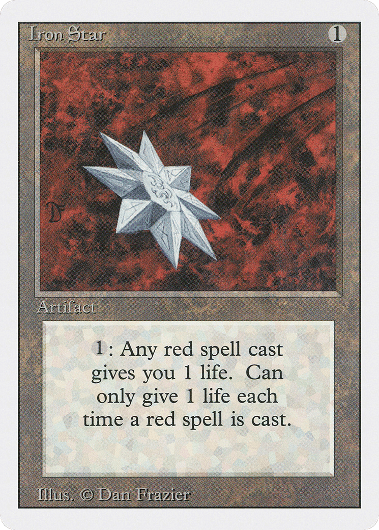 Iron Star — Revised Edition — Magic: The Gathering