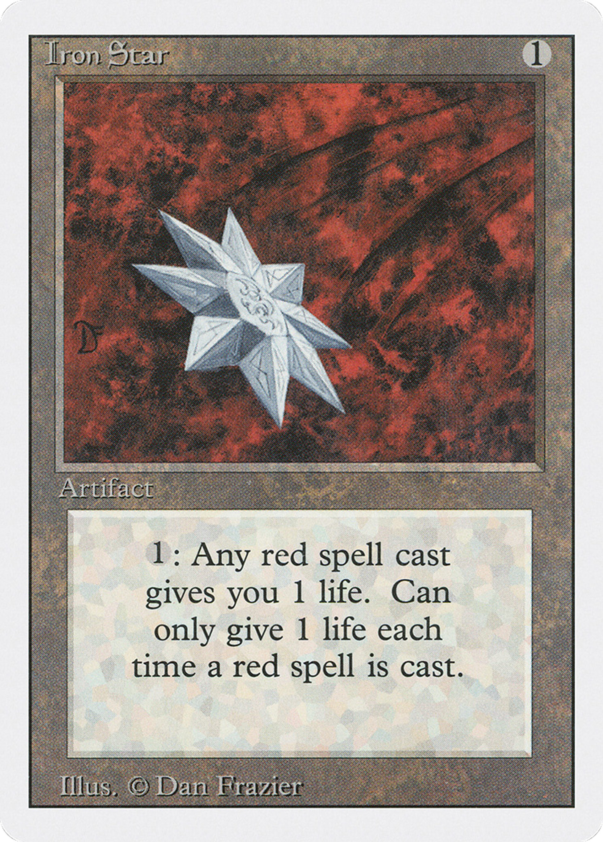 Iron Star — Revised Edition — Magic: The Gathering