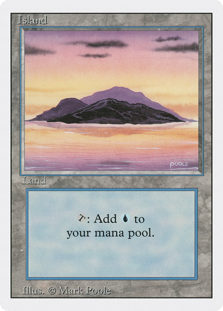 Île — Revised Edition — Magic: The Gathering
