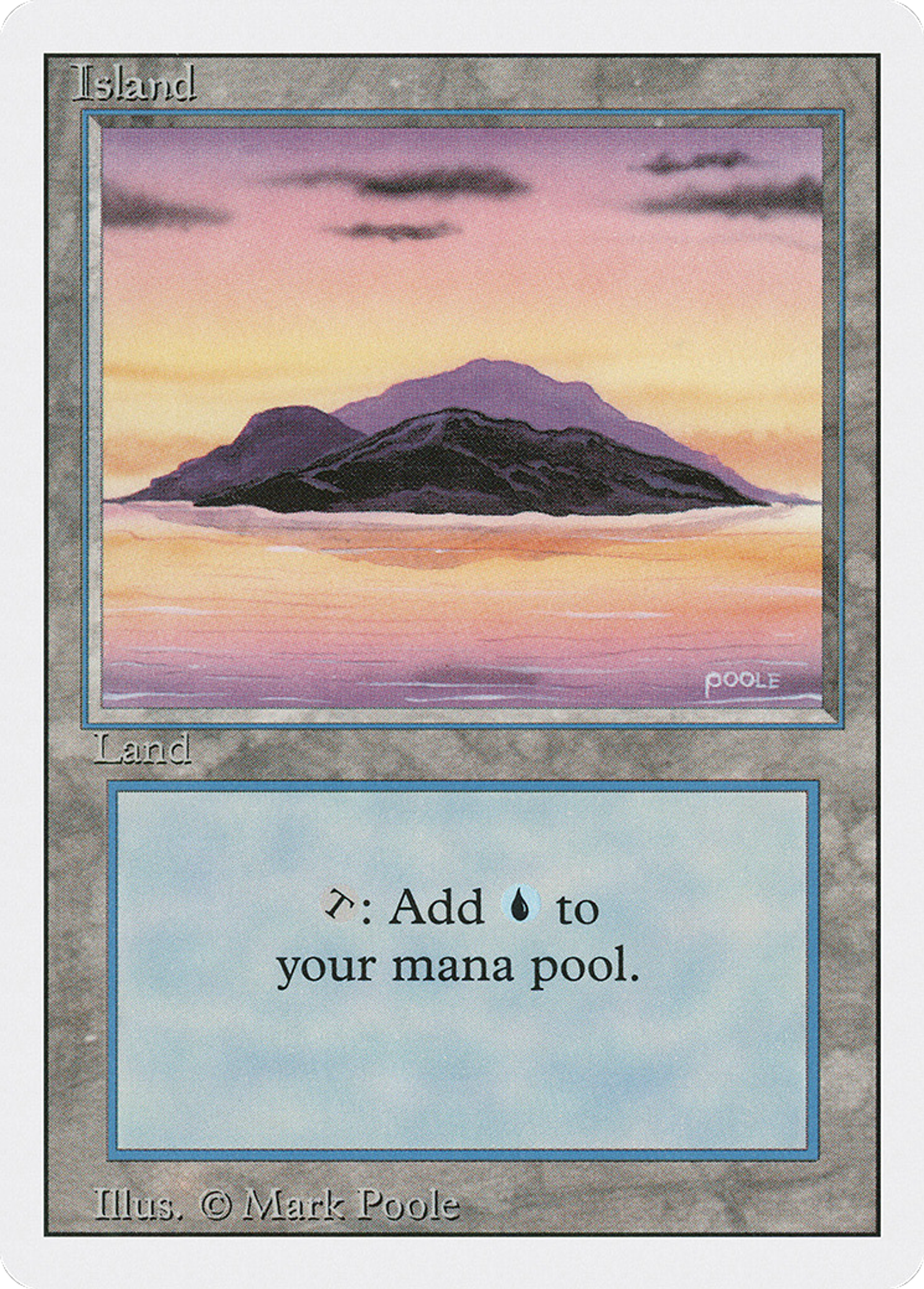 Island — Revised Edition — Magic: The Gathering