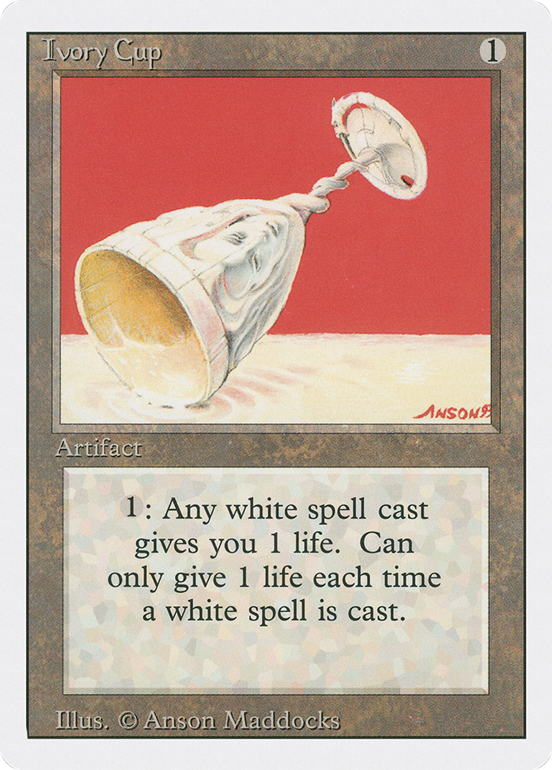Ivory Cup — Revised Edition — Magic: The Gathering