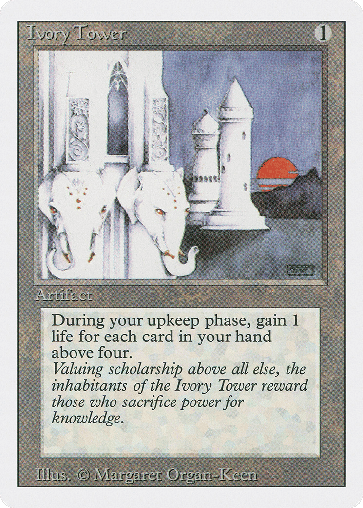 Ivory Tower — Revised Edition — Magic: The Gathering