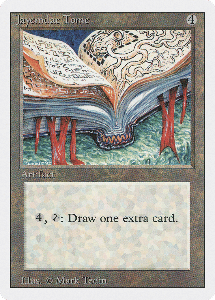 Jayemdae Tome — Revised Edition — Magic: The Gathering