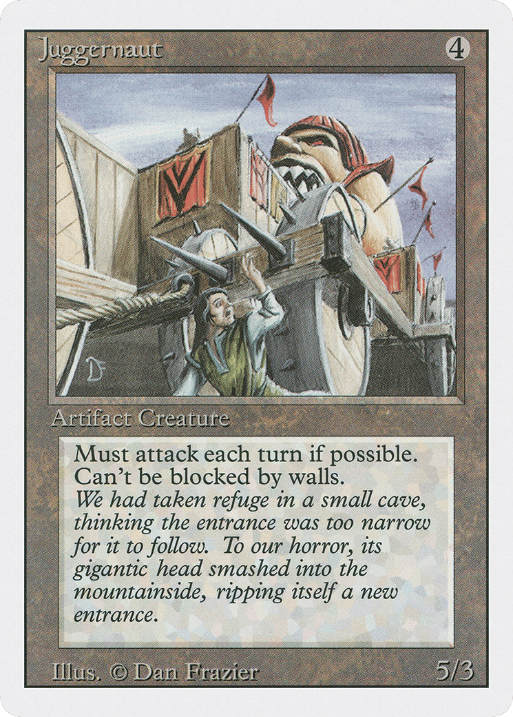 Juggernaut — Revised Edition — Magic: The Gathering