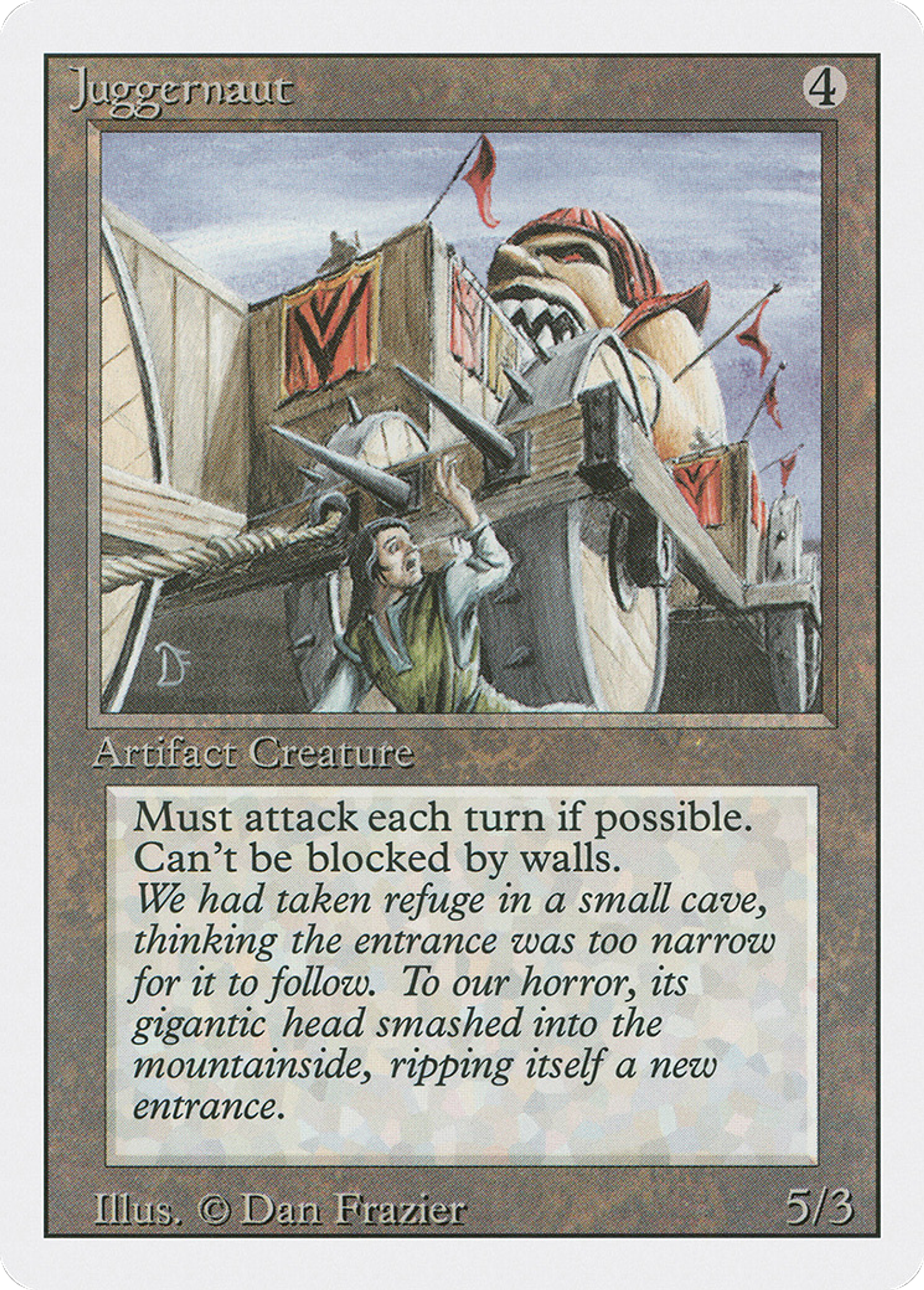 Juggernaut — Revised Edition — Magic: The Gathering