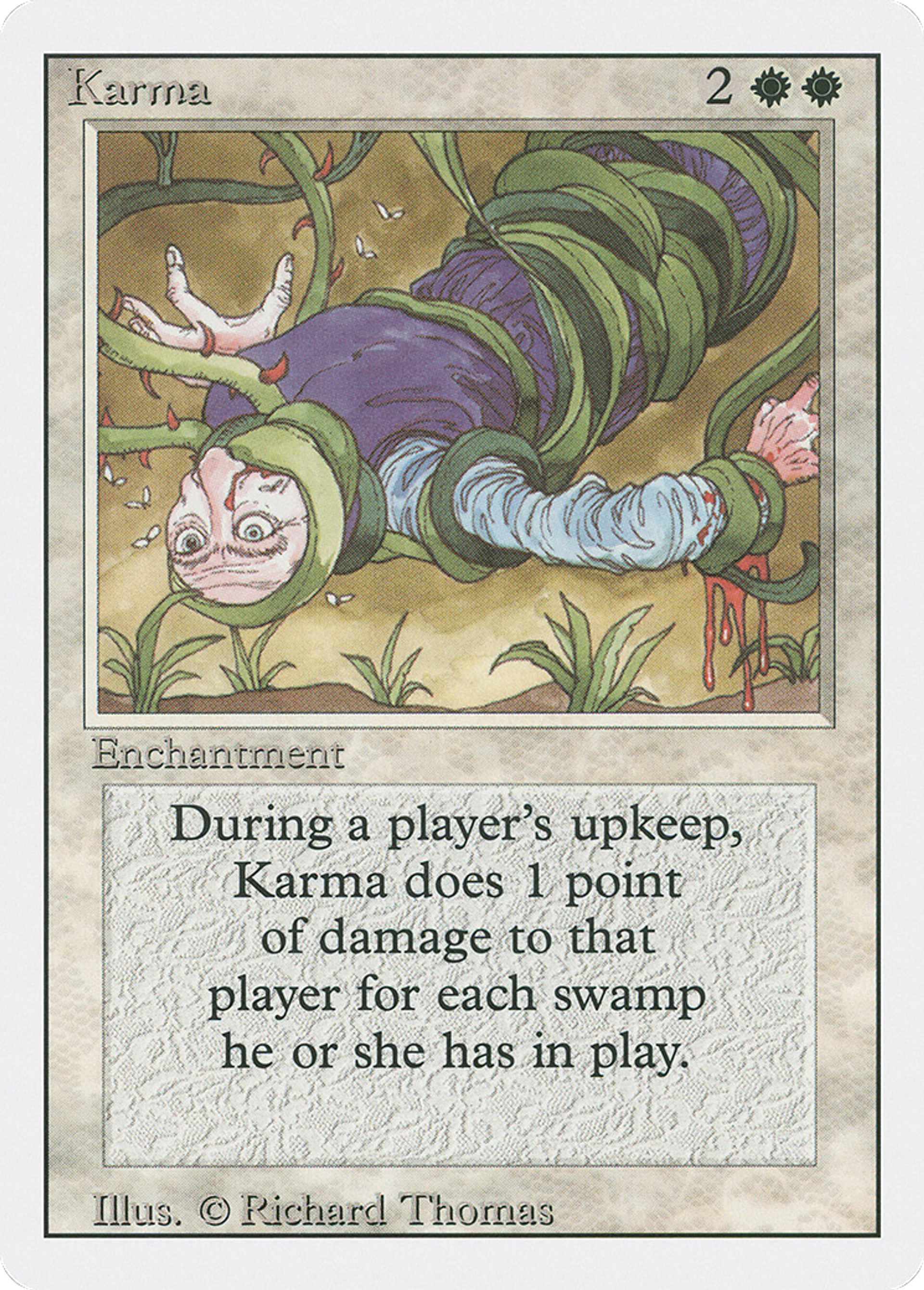 Karma — Revised Edition — Magic: The Gathering