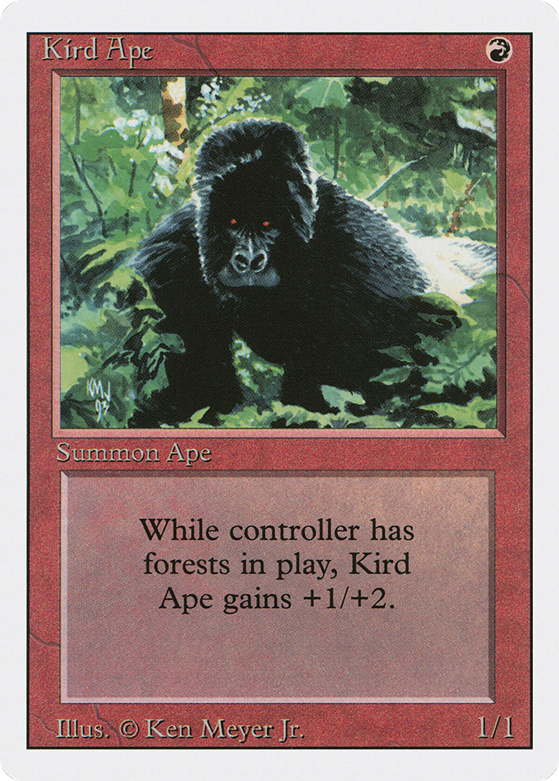 Kird Ape — Revised Edition — Magic: The Gathering