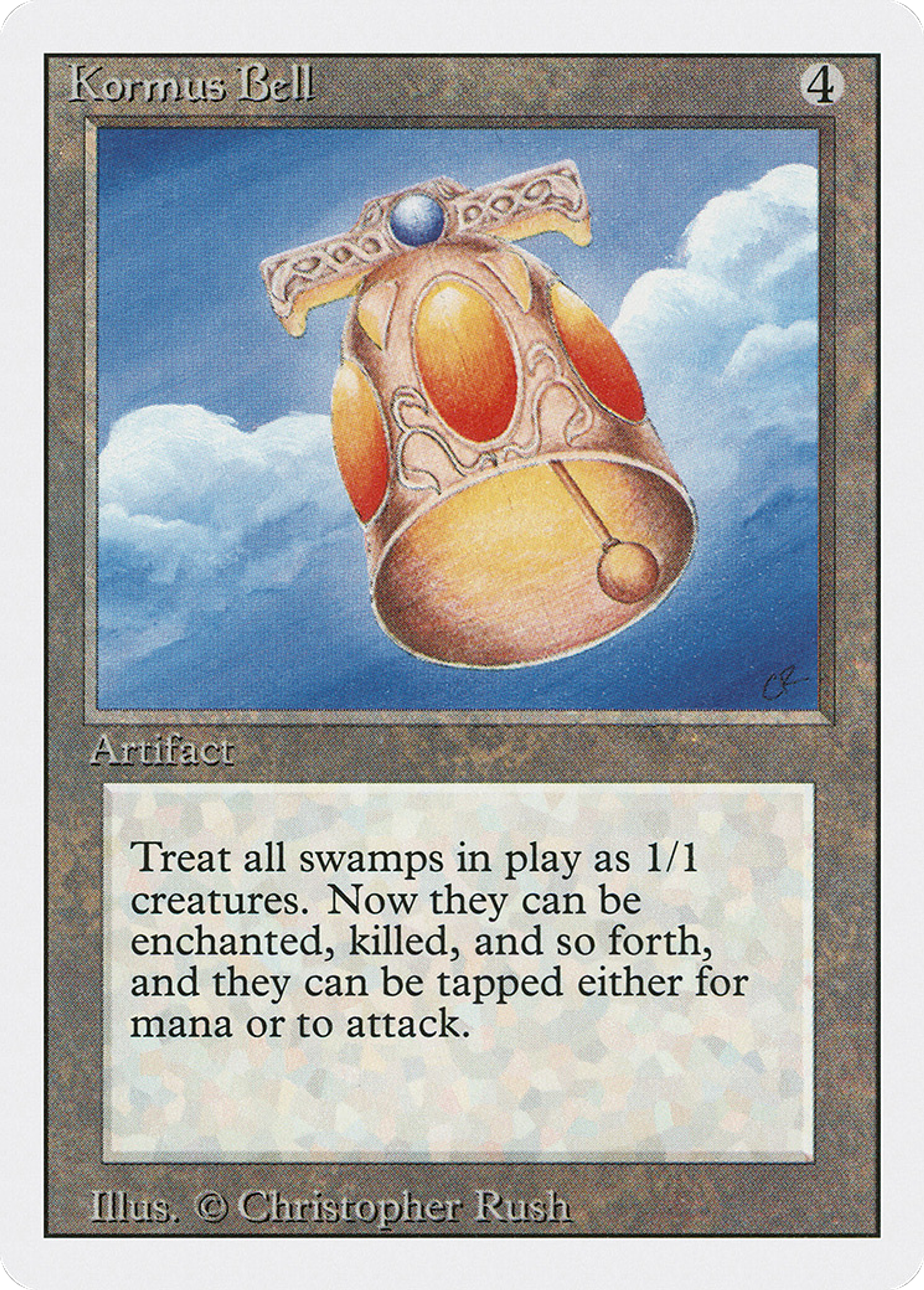 Kormus Bell — Revised Edition — Magic: The Gathering
