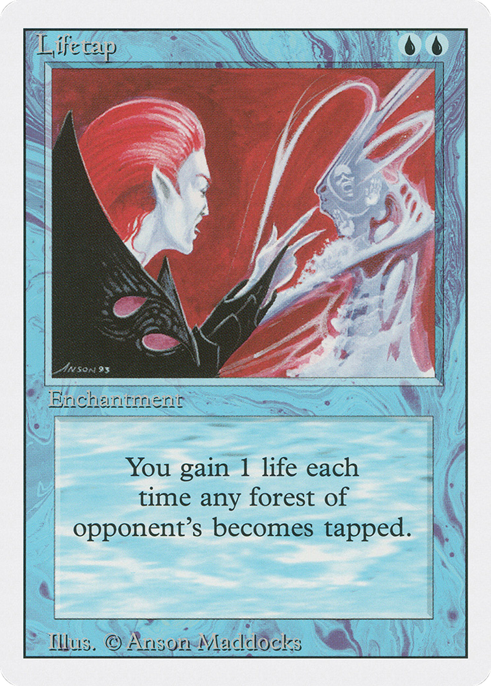 Lifetap — Revised Edition — Magic: The Gathering