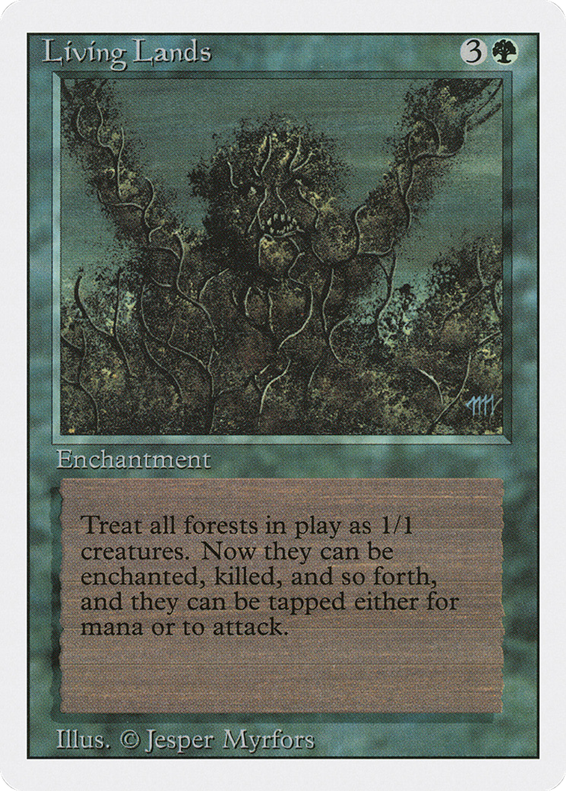 Living Lands — Revised Edition — Magic: The Gathering