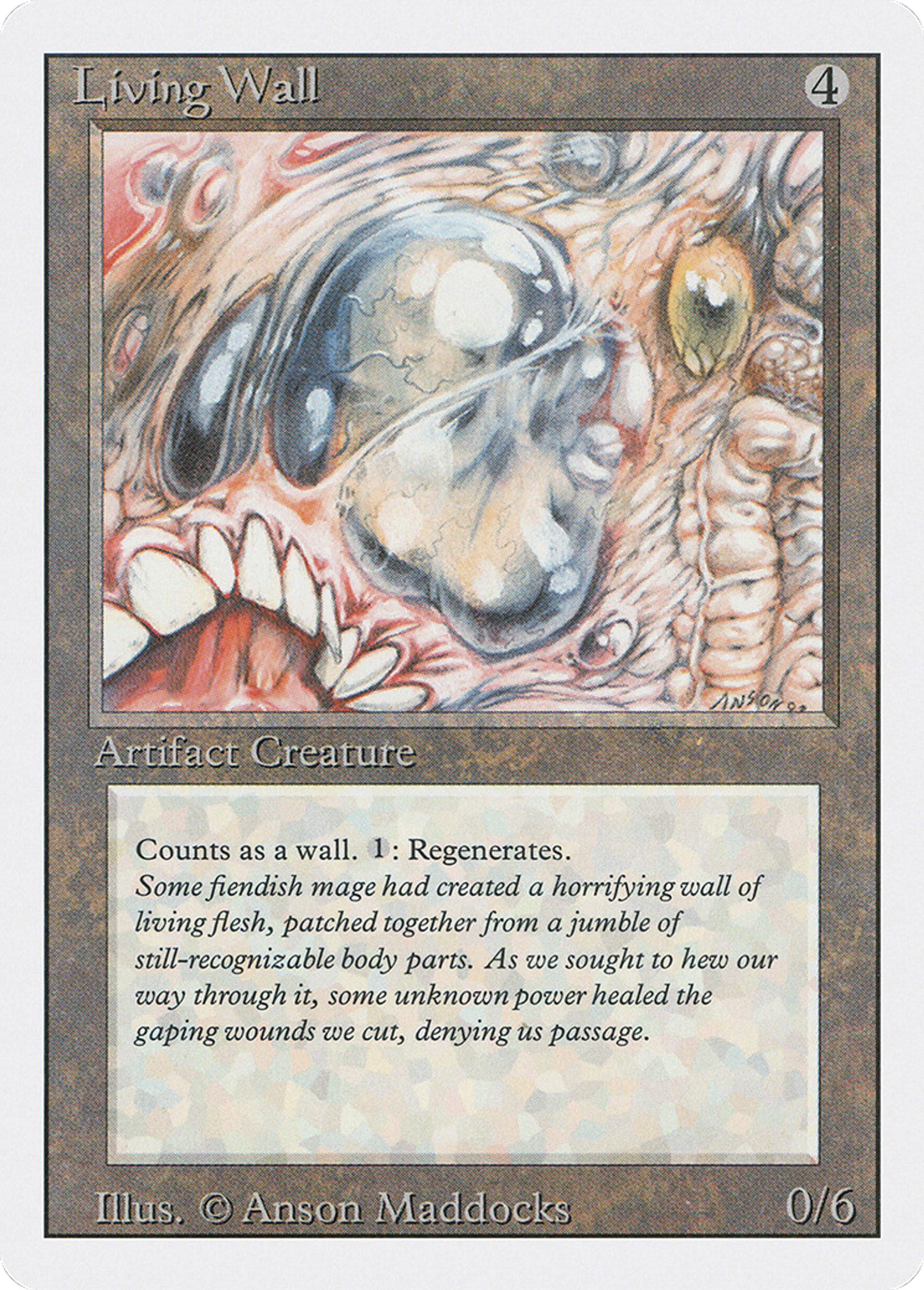 Living Wall — Revised Edition — Magic: The Gathering