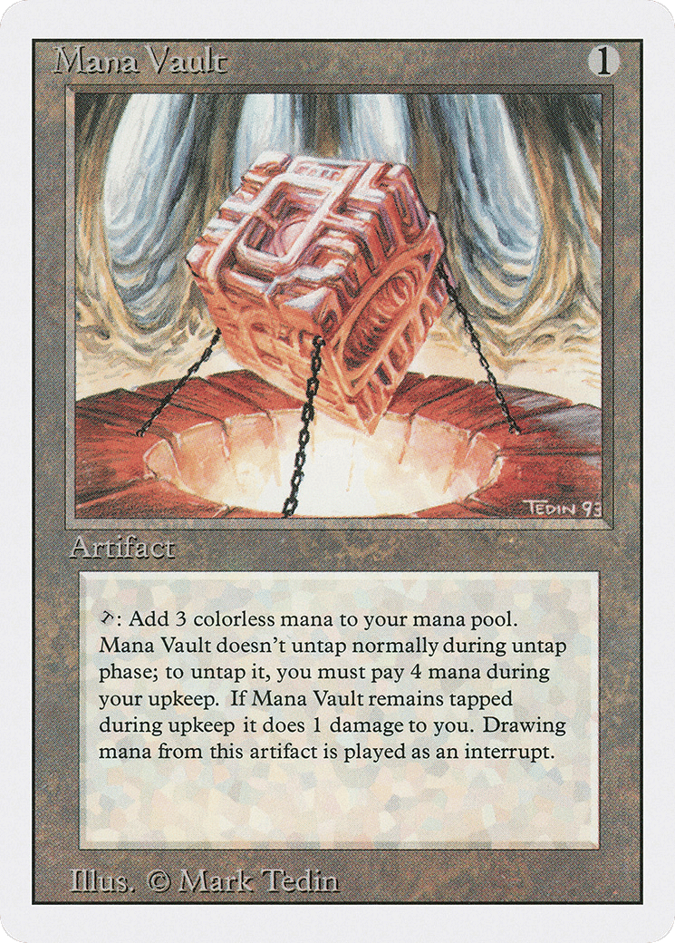 Mana Vault — Revised Edition — Magic: The Gathering