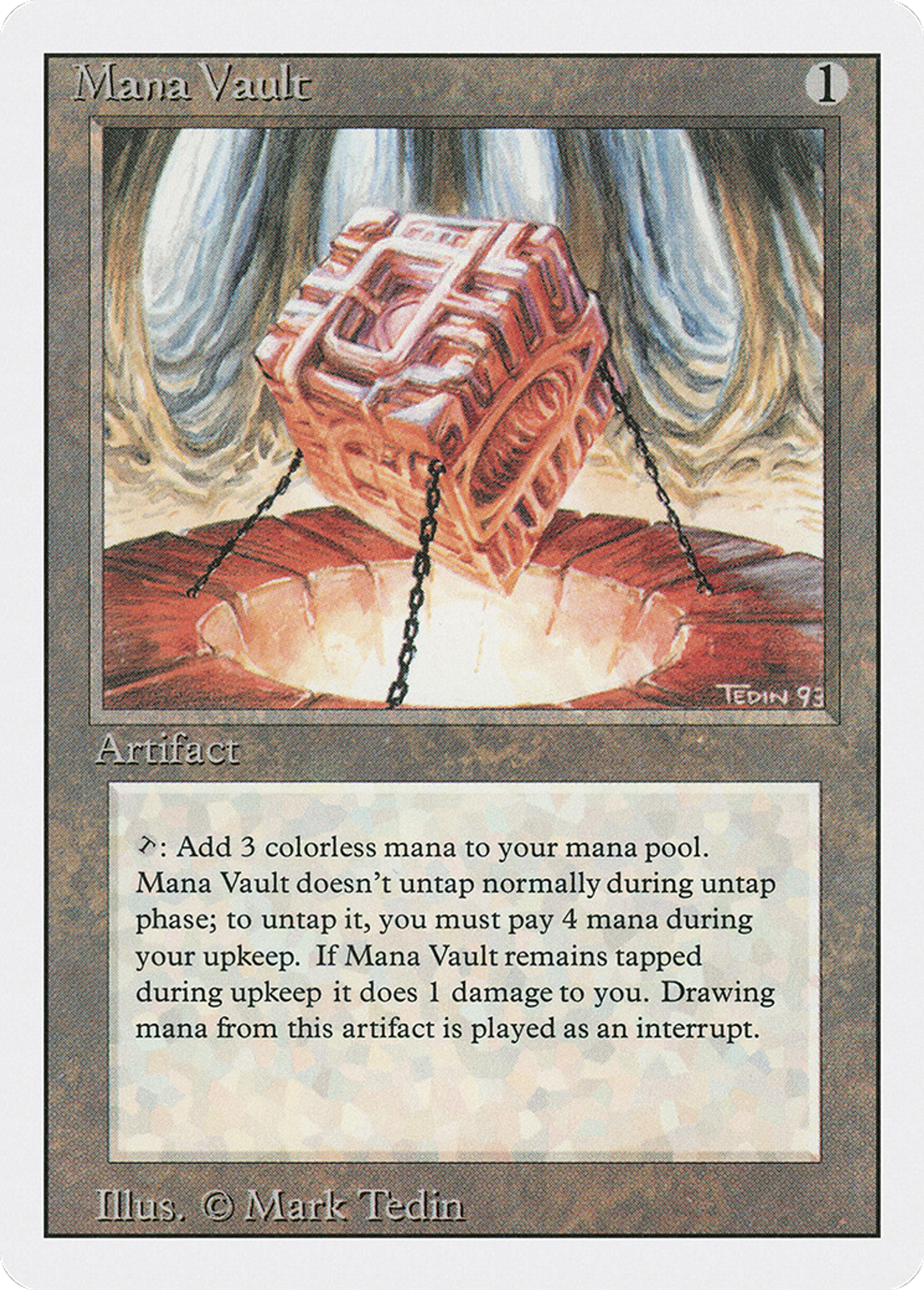 Mana Vault — Revised Edition — Magic: The Gathering