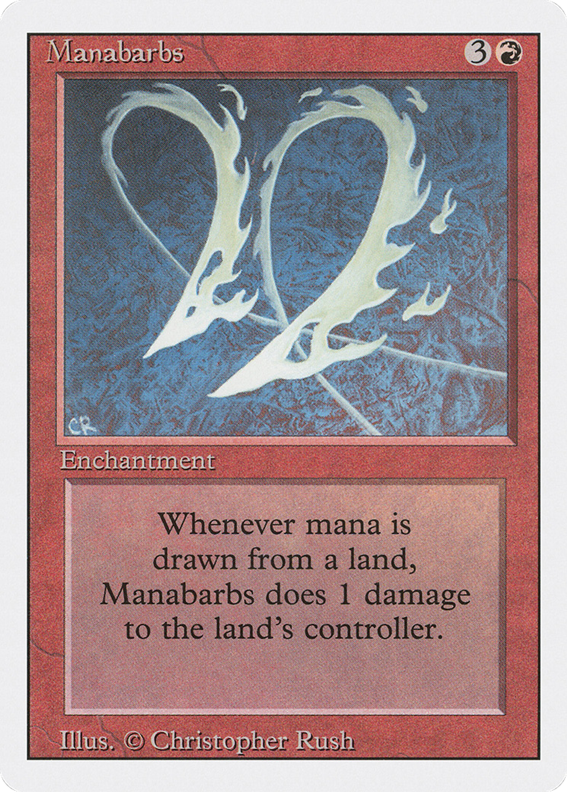 Manabarbs — Revised Edition — Magic: The Gathering