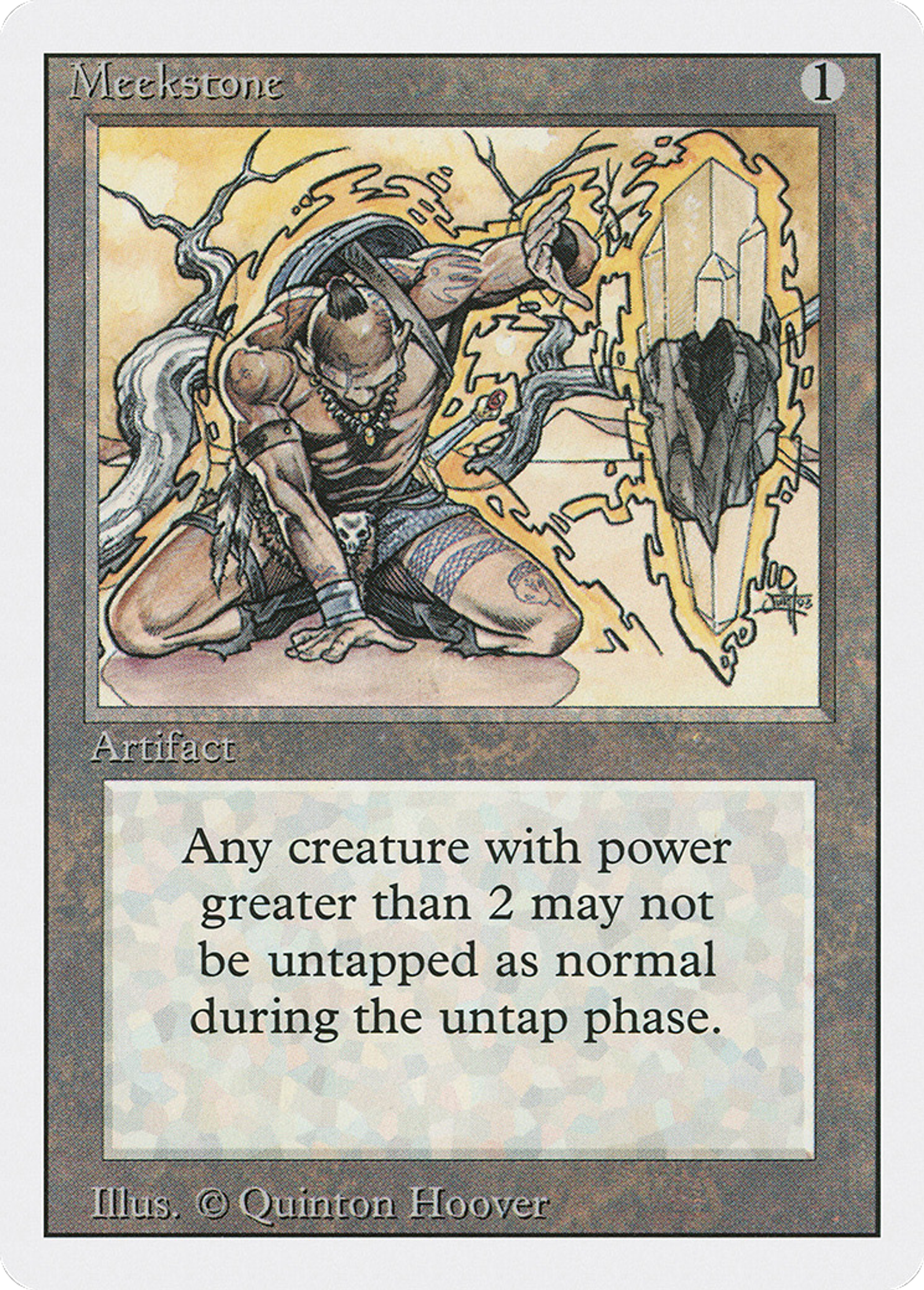 Meekstone — Revised Edition — Magic: The Gathering