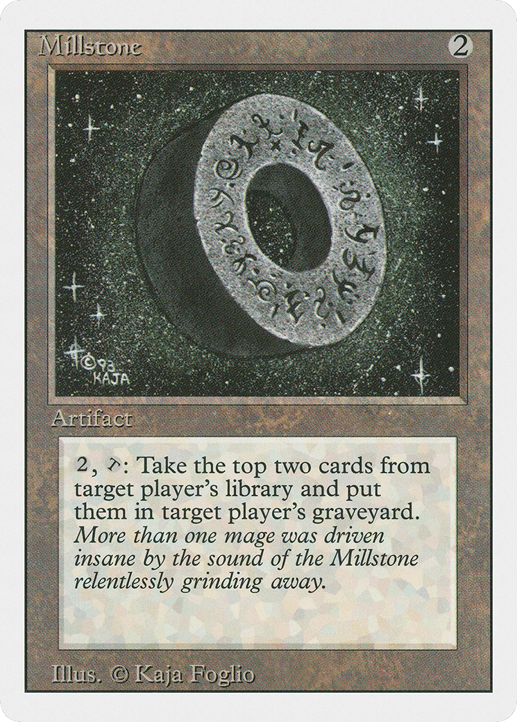 Millstone — Revised Edition — Magic: The Gathering