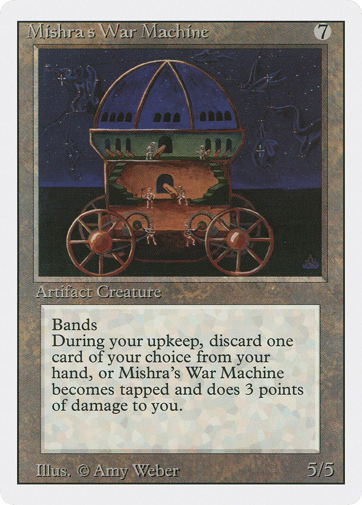 Mishra's War Machine — Revised Edition — Magic: The Gathering