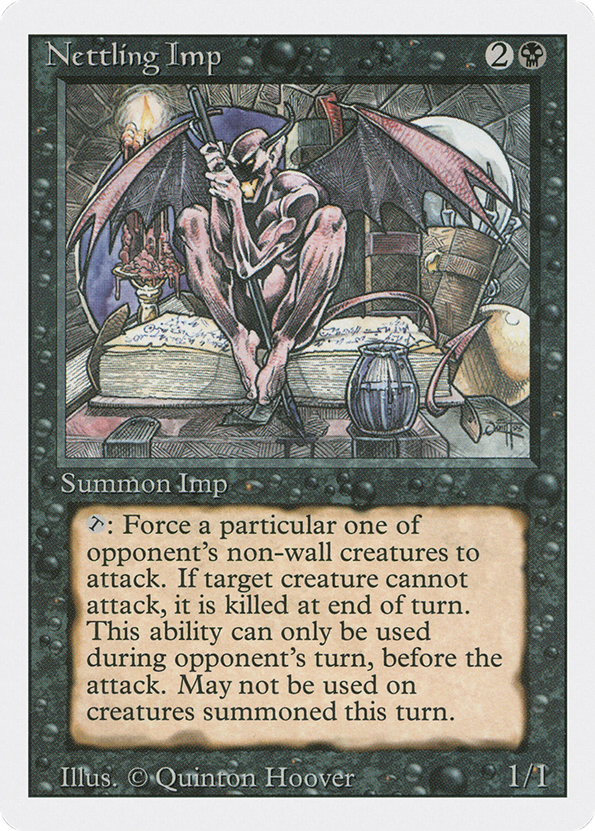 Nettling Imp — Revised Edition — Magic: The Gathering