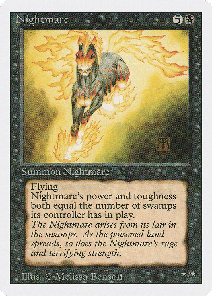 Nightmare — Revised Edition — Magic: The Gathering