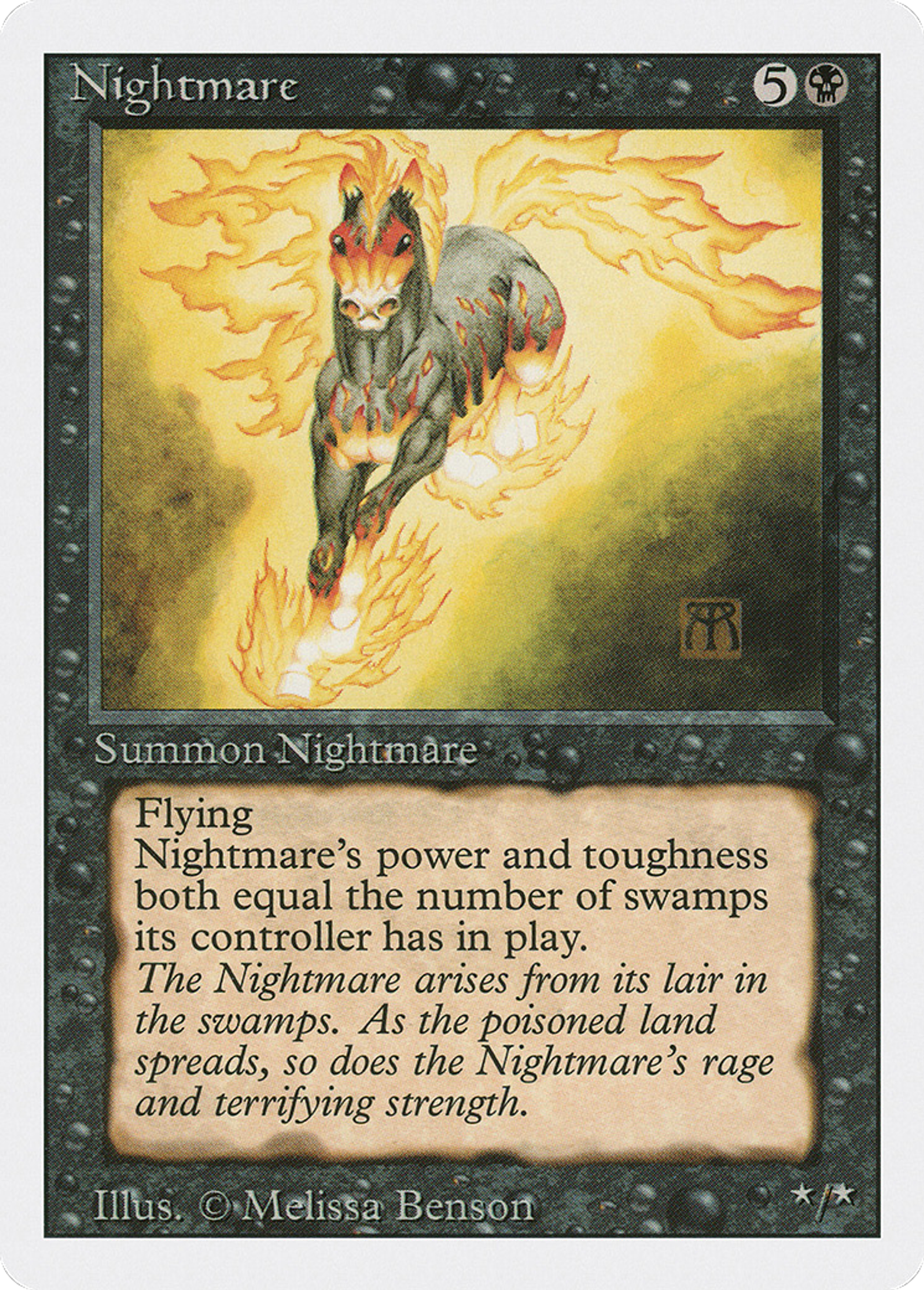 Nightmare — Revised Edition — Magic: The Gathering