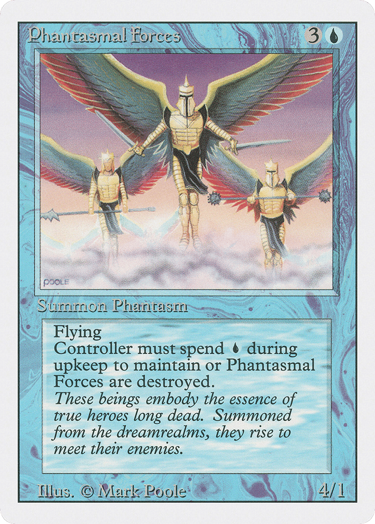 Phantasmal Forces — Revised Edition — Magic: The Gathering