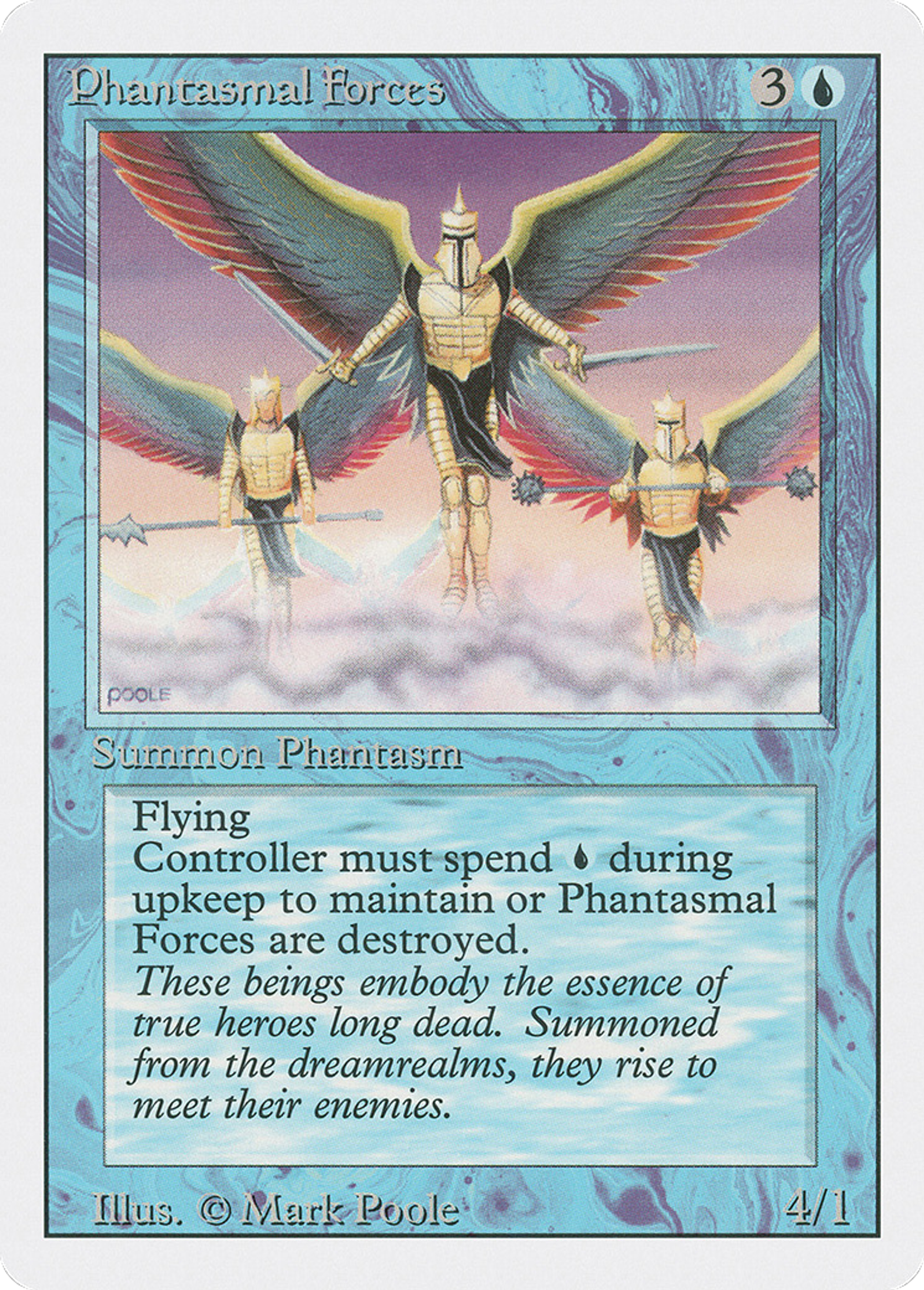 Phantasmal Forces — Revised Edition — Magic: The Gathering