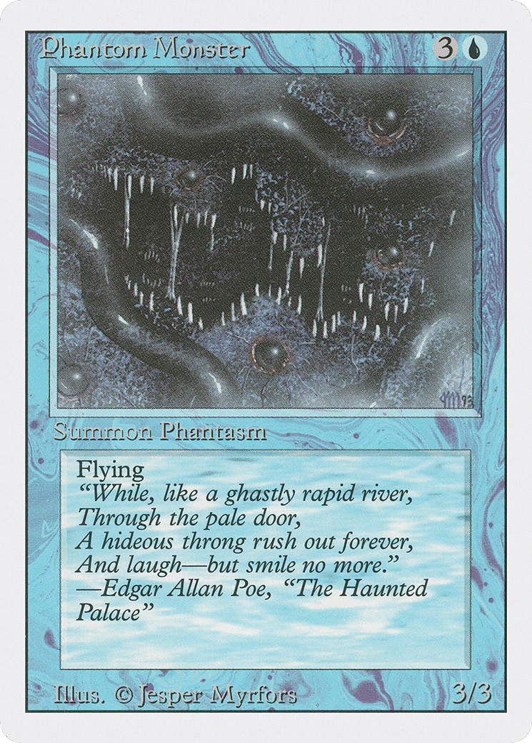 Phantom Monster — Revised Edition — Magic: The Gathering