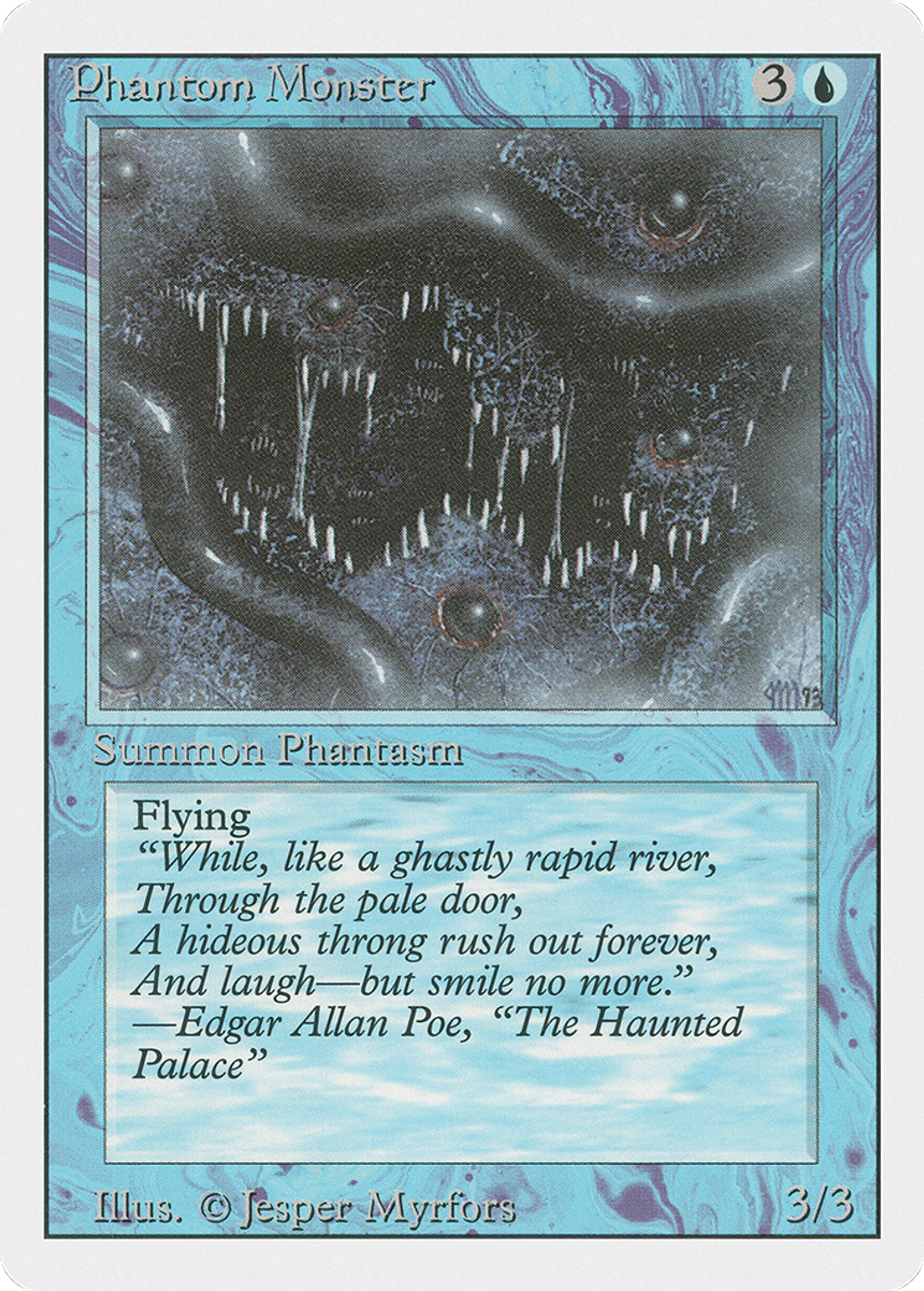 Phantom Monster — Revised Edition — Magic: The Gathering