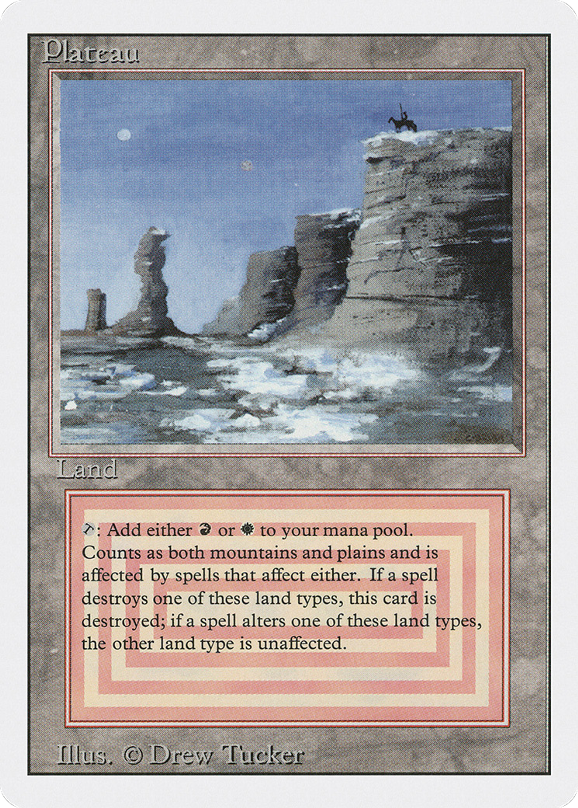 Plateau — Revised Edition — Magic: The Gathering