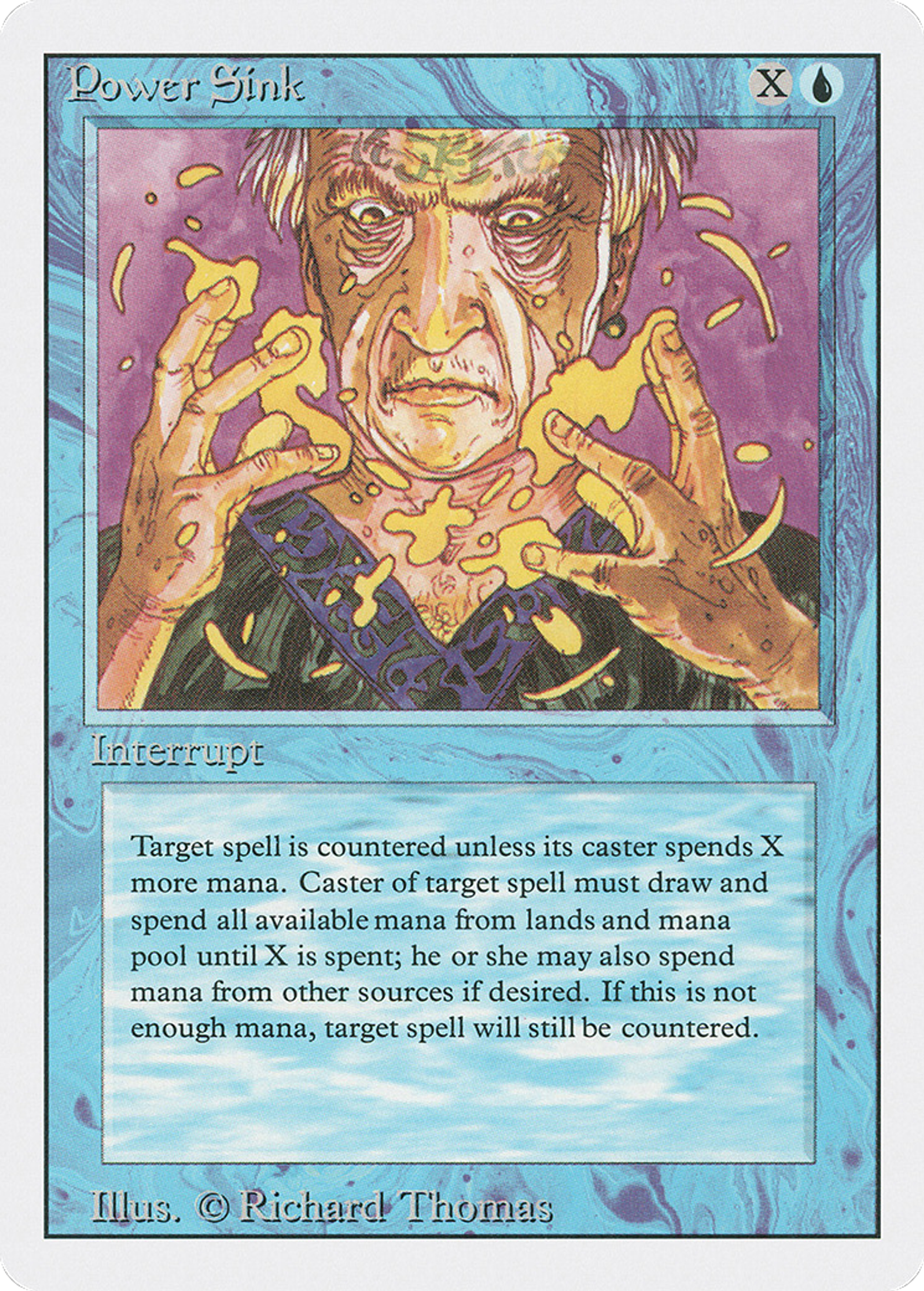 Power Sink — Revised Edition — Magic: The Gathering