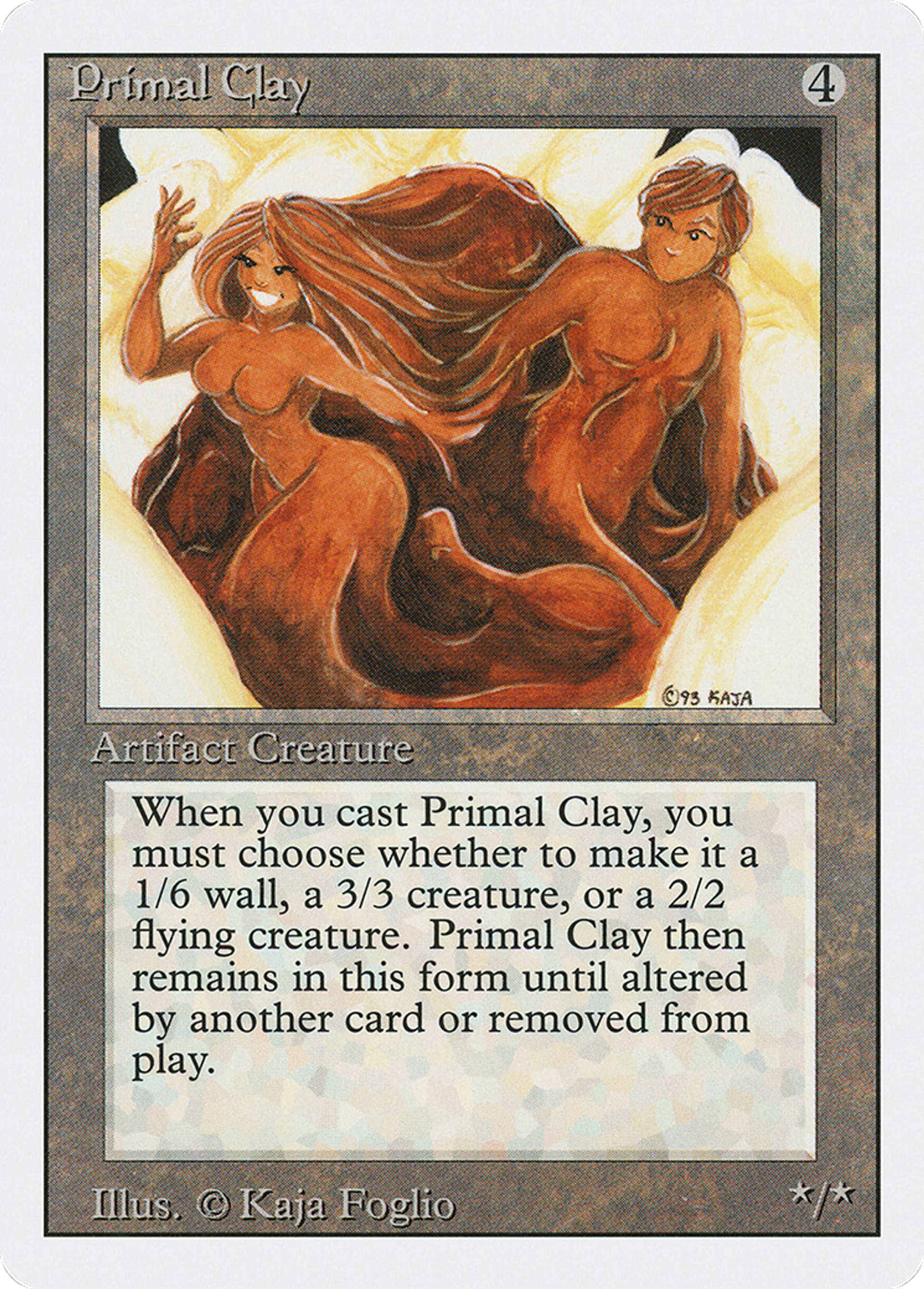Primal Clay — Revised Edition — Magic: The Gathering